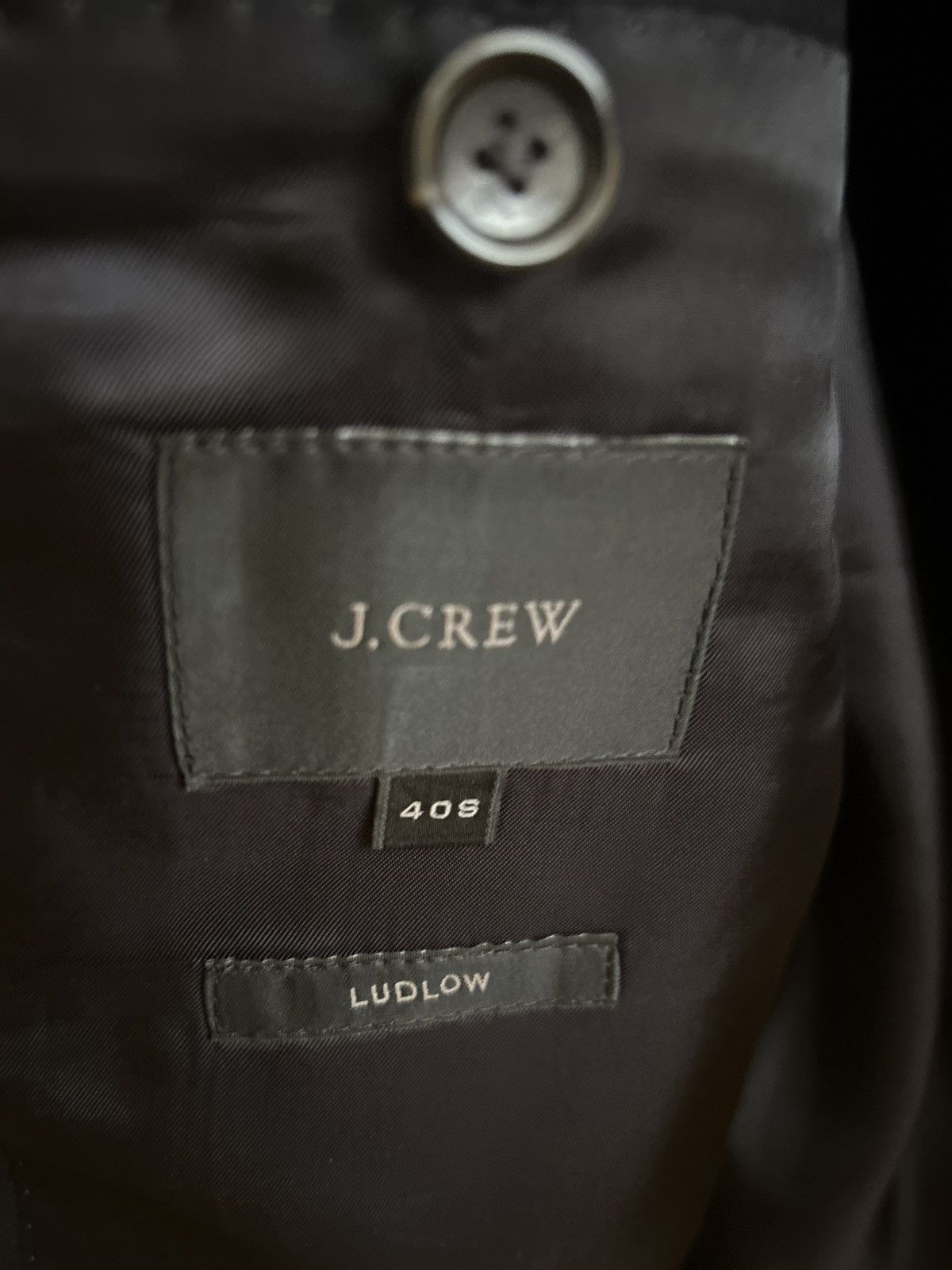 J.Crew J.Crew Ludlow Loro Piana 130s Flannel Blazer 40S Navy Size 40S - 5 Thumbnail