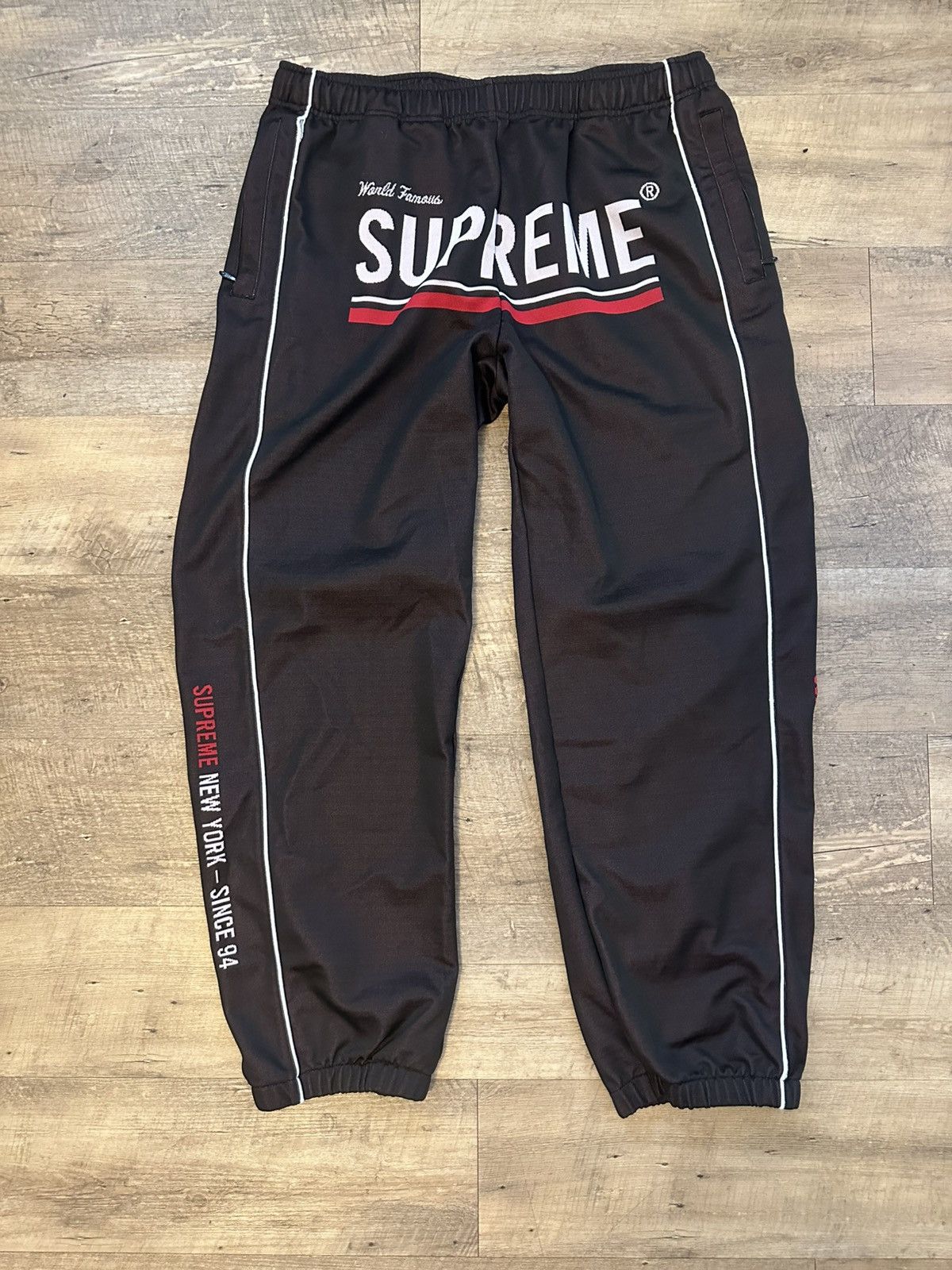 Supreme Supreme World Famous Jacquard Track Pant | Grailed