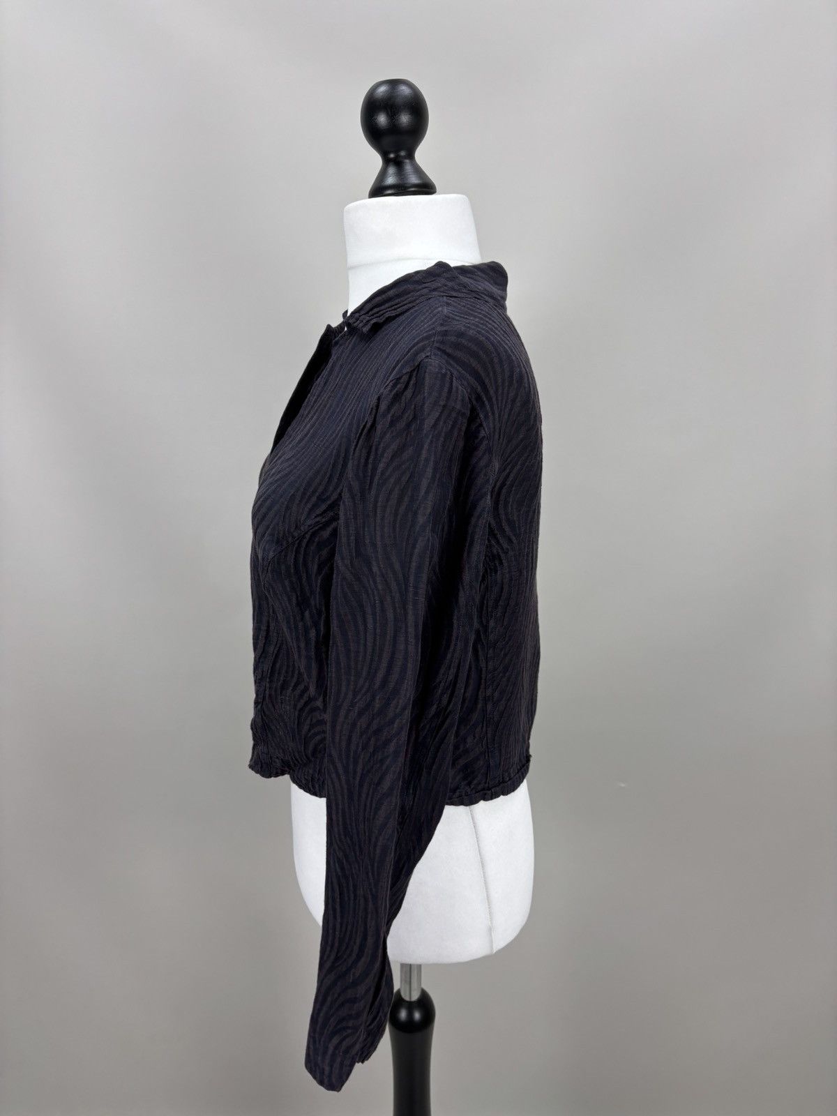 Other Womens blouse Grizas Size M Color Black/Brown Size M / US 6-8 / IT 42-44 - 12 Thumbnail