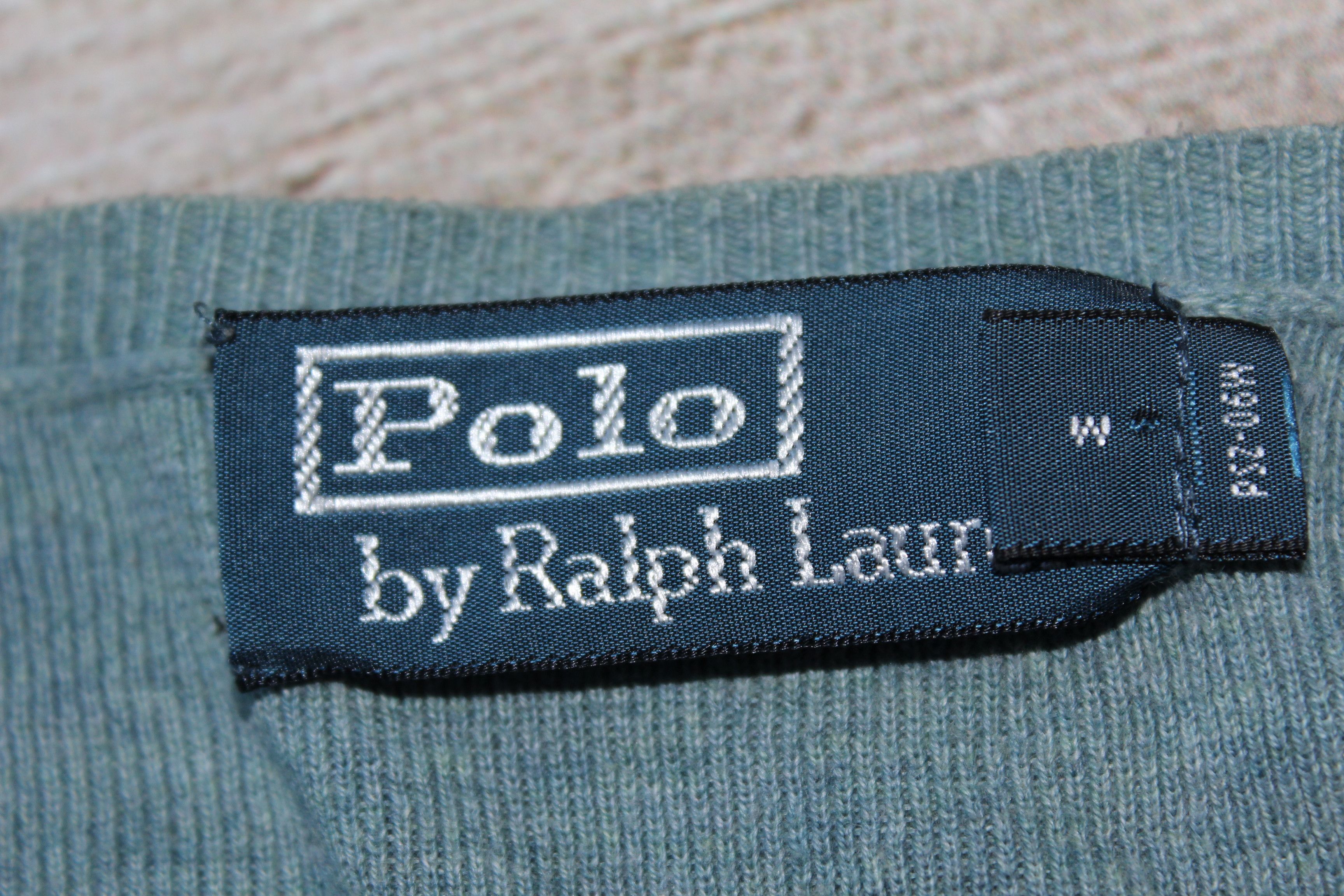 Polo Ralph Lauren Men's RALPH LAUREN V Neck Jumper Size M Size US M / EU 48-50 / 2 - 6 Thumbnail