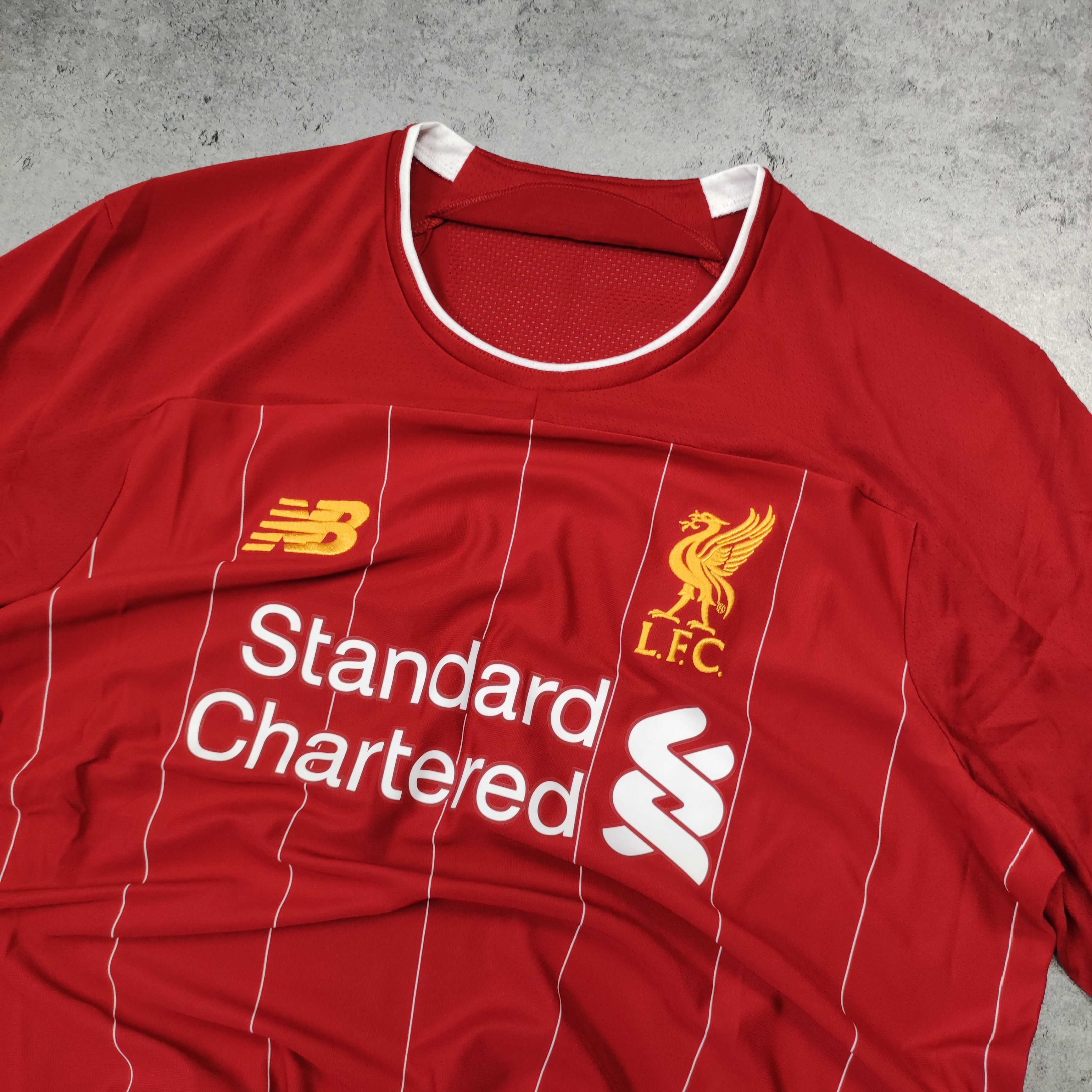 Other RARE Liverpool FC Home 2019/20 New Balance Football Kit Size US L / EU 52-54 / 3 - 4 Thumbnail