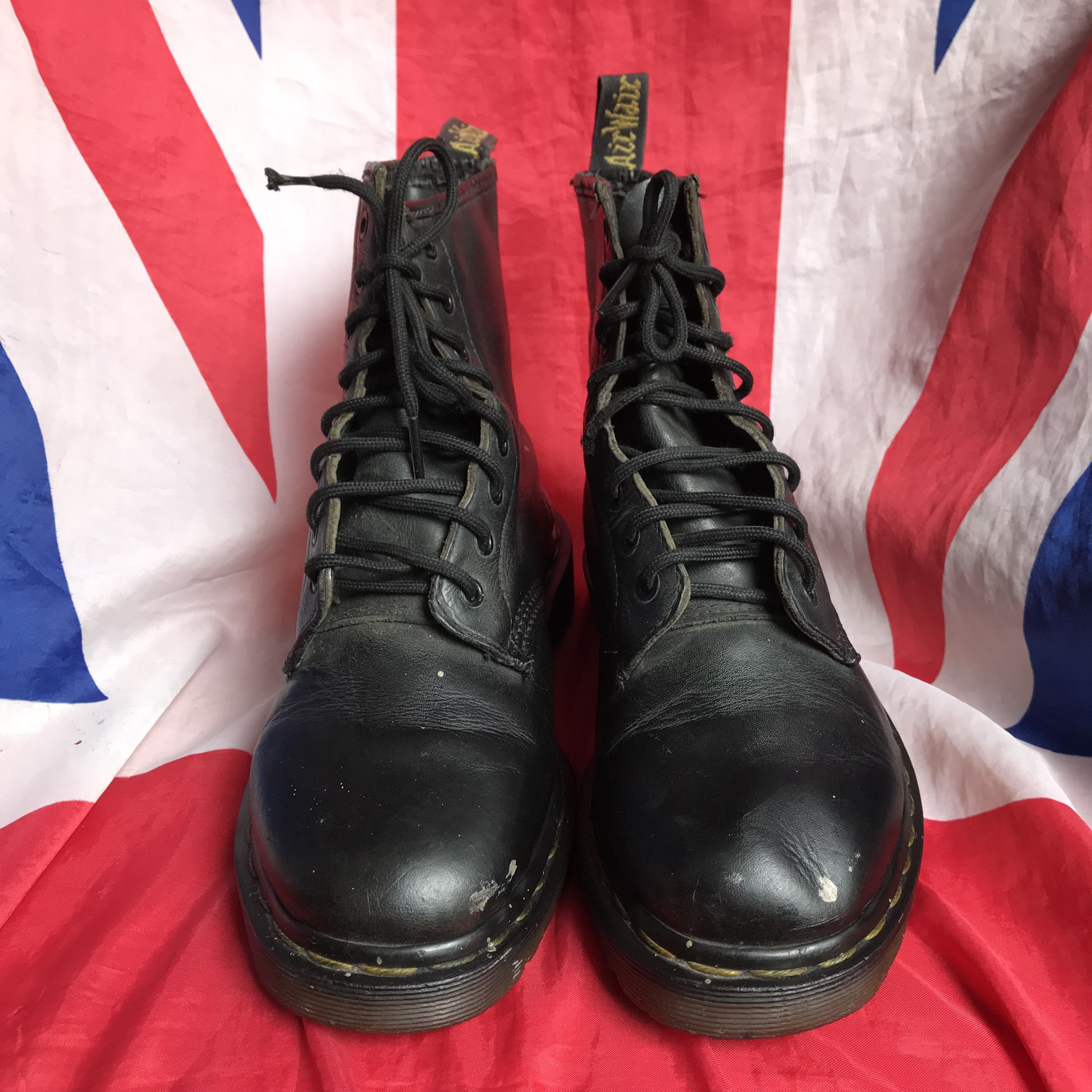 Dr. Martens Dr Martens docmart boots 1460 8 hole docmarts boot black Size US 5.5 / EU 38 - 2 Thumbnail