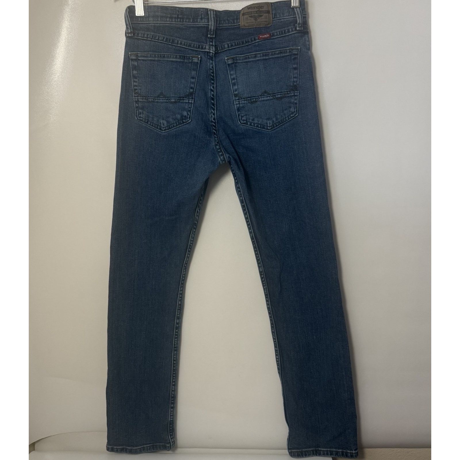 Wrangler Wrangler Men's Slim Straight Jeans 30x32 Judson Blue Western Size US 30 / EU 46 - 2 Thumbnail