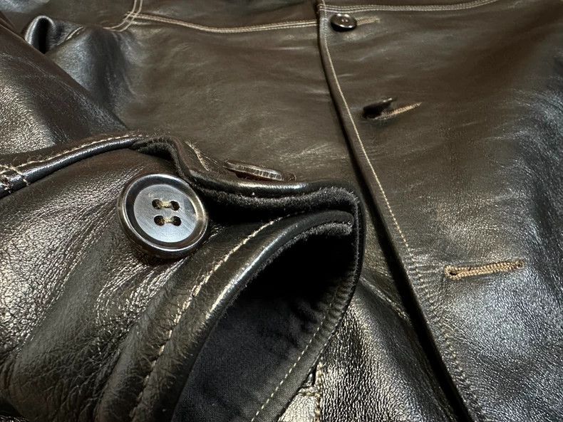 The Real McCoy's the real mccoys Size 40Leather Jacket, Conductor's Horse Le Size US L / EU 52-54 / 3 - 5 Thumbnail