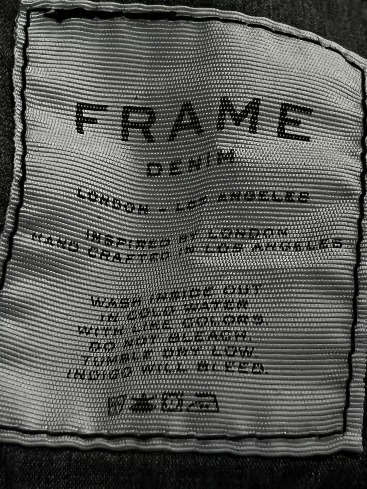 Frame FRAME Black Ripped Slim Jeans. Size 28" / US 6 / IT 42 - 5 Thumbnail