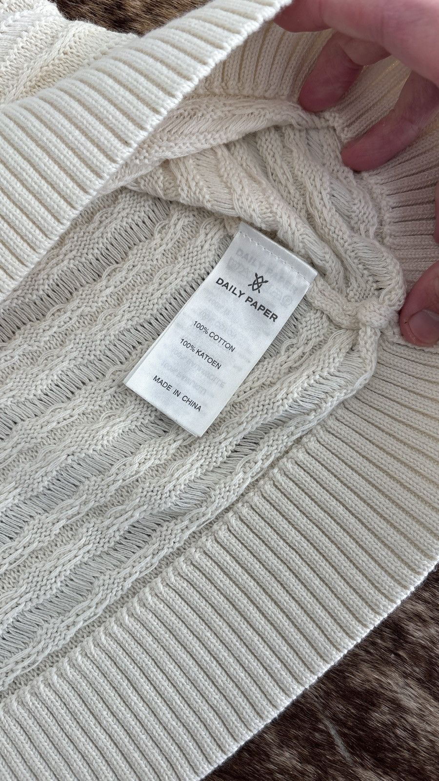 Daily Paper Daily Paper Jabir Knit SS Polo Size US L / EU 52-54 / 3 - 5 Thumbnail