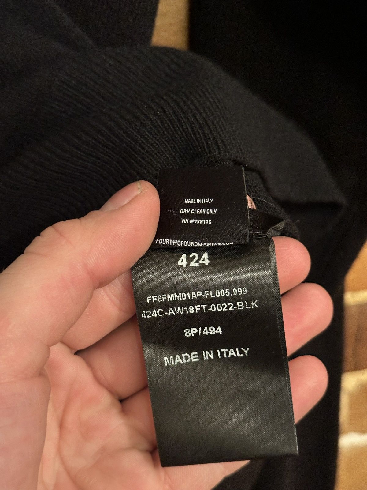 424 424 Reaper Knit Size US XL / EU 56 / 4 - 4 Thumbnail
