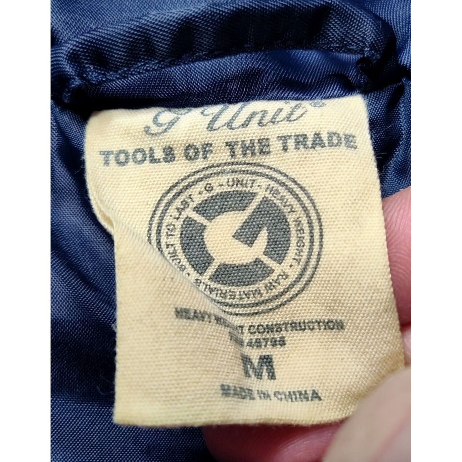 Vintage G-UNIT Men Medium Blue Full Zip Nylon Puffer Vest Jacket Shirt? Size US M / EU 48-50 / 2 - 4 Thumbnail