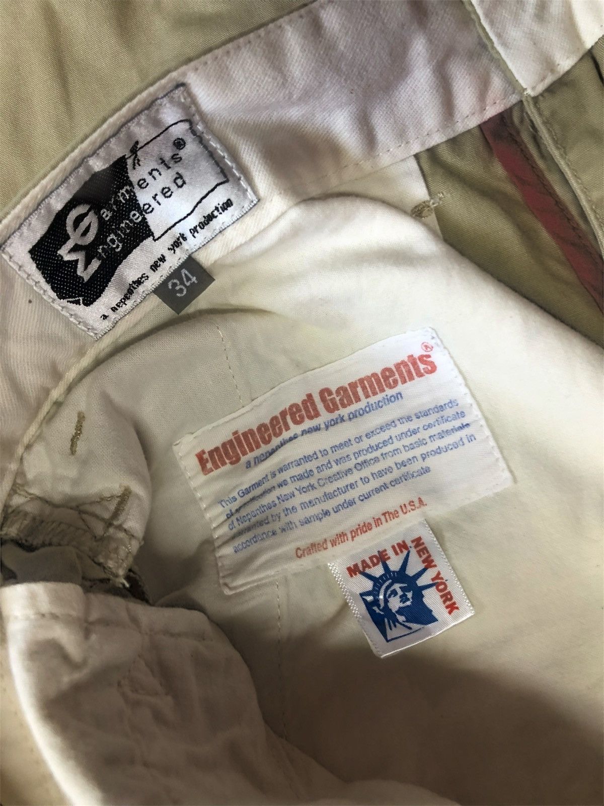 Engineered Garments Vintage 90s Engineered Garments Multi Pocket rare Size US 33 - 3 Thumbnail