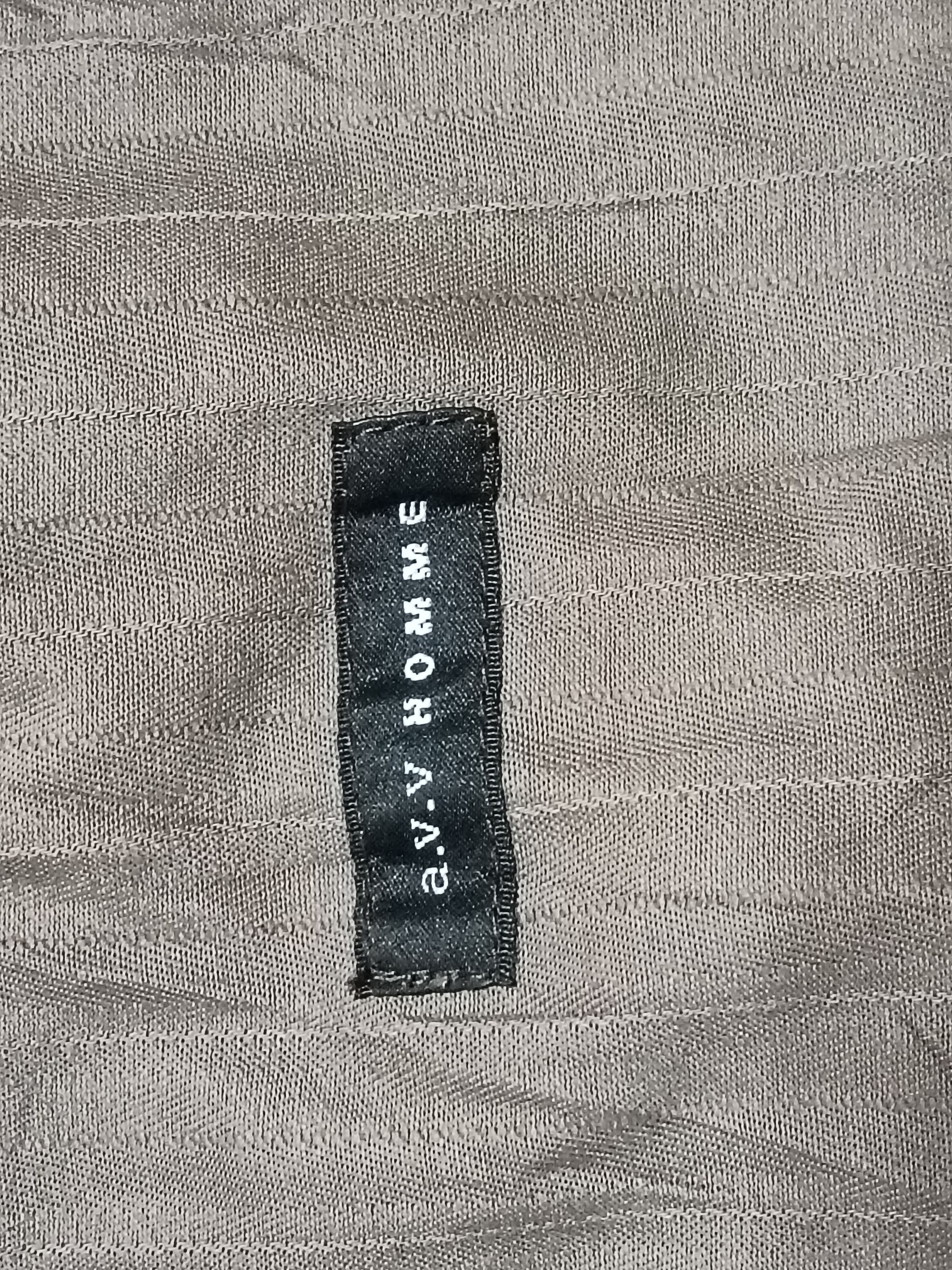 Japanese Brand A. V. V HOMME HICKORY CHORE JACKET Size US M / EU 48-50 / 2 - 3 Thumbnail