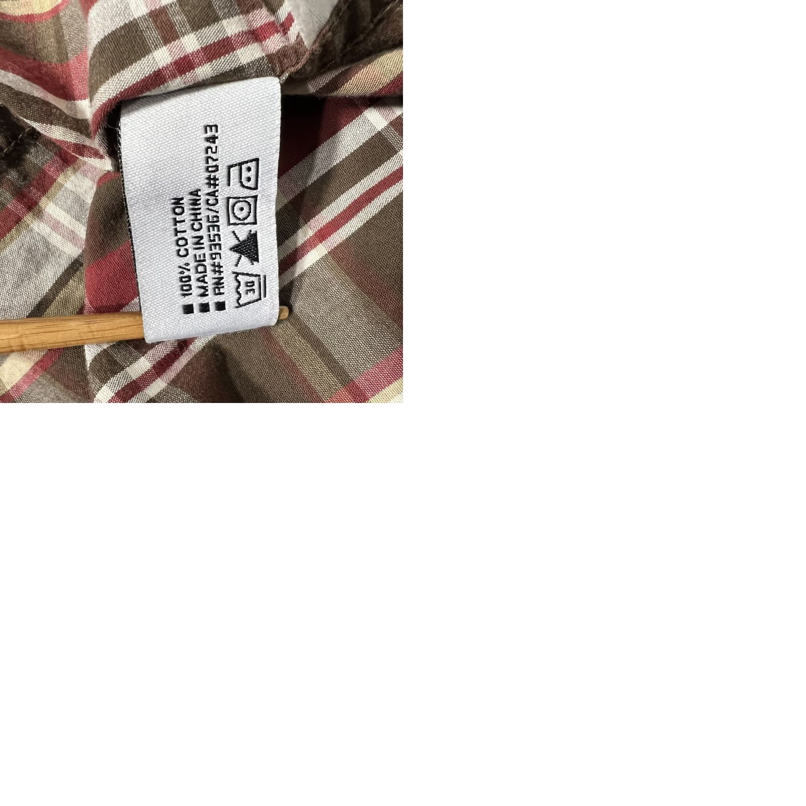 Ecko Unltd. Ecko Unltd. Mens Button-Up Shirt XL Brown Plaid Check - Minor Flaw Size US XL / EU 56 / 4 - 10 Thumbnail