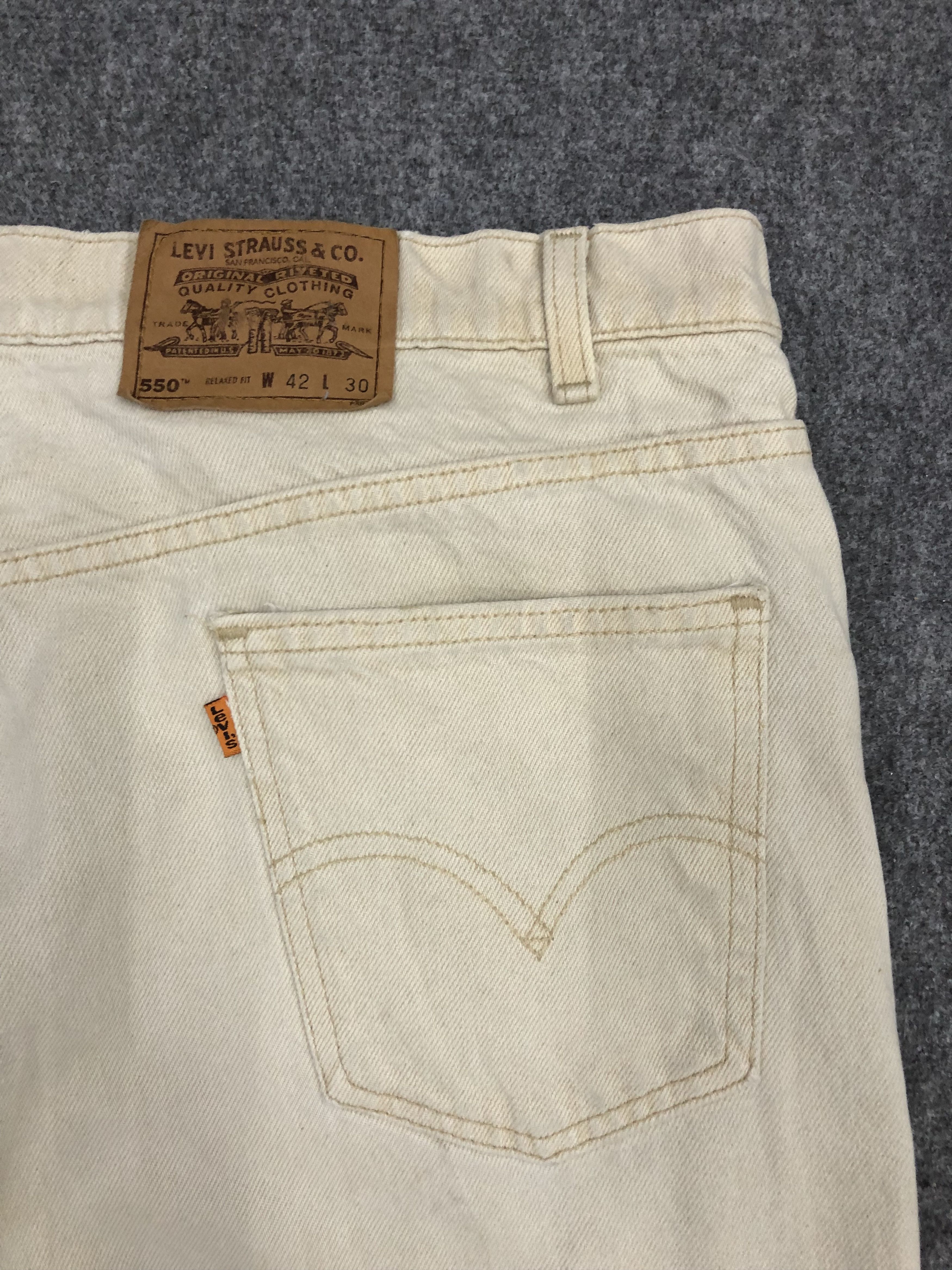 Levi's Vintage Levis 550 Light Jeans DP1076 Size US 40 / EU 56 - 11 Thumbnail