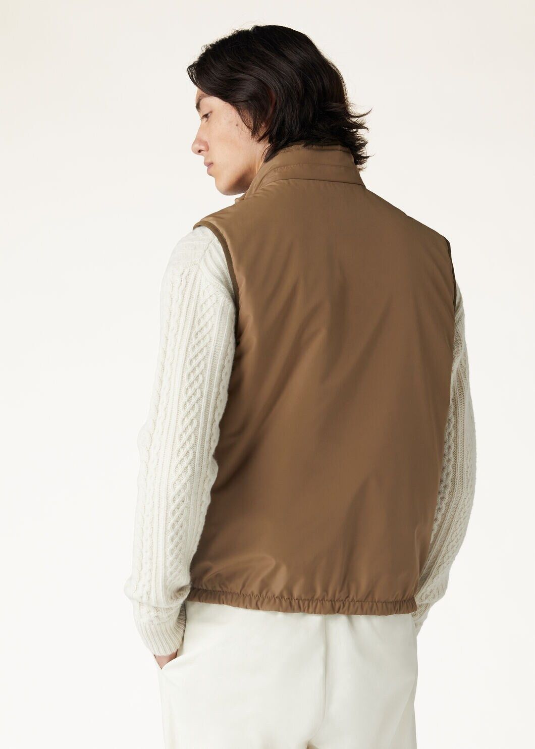 Loro Piana o1w1db10125 FAN9989 Tauri Vest in Brown Size US M / EU 48-50 / 2 - 5 Thumbnail