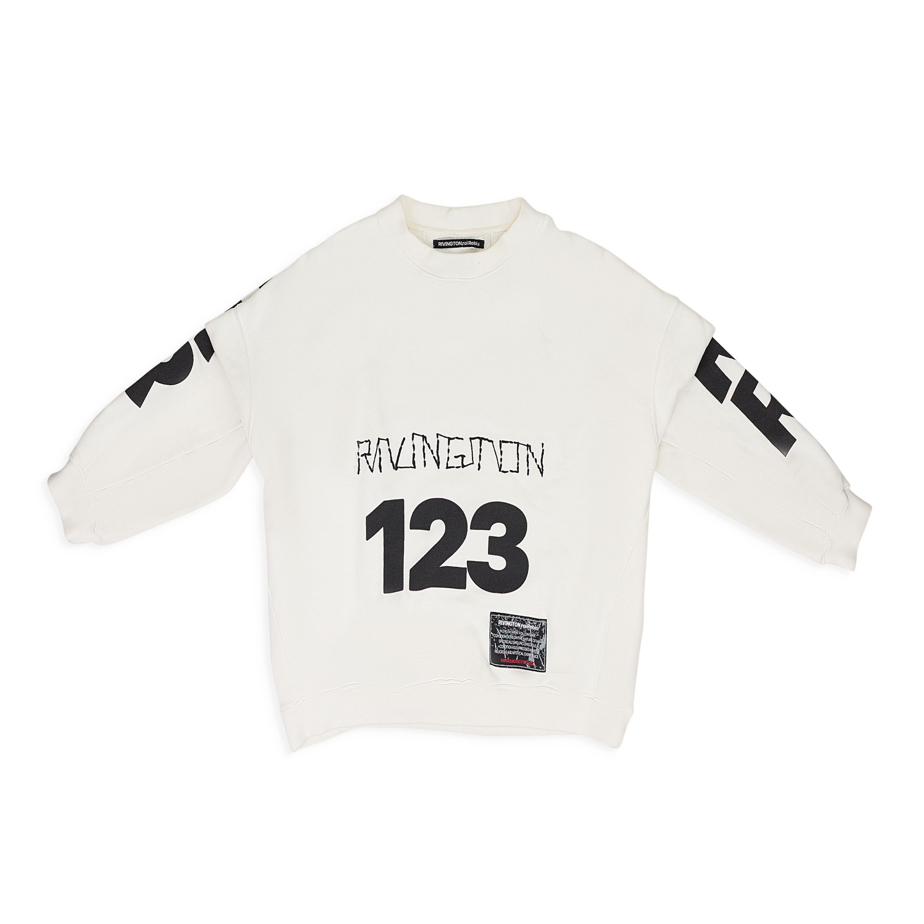 Ace Rivington Ace Rivington WHITE USO-123 CVA CREWNECK SWEATSHIRT SIZE L Size US L / EU 52-54 / 3 - 1 Thumbnail