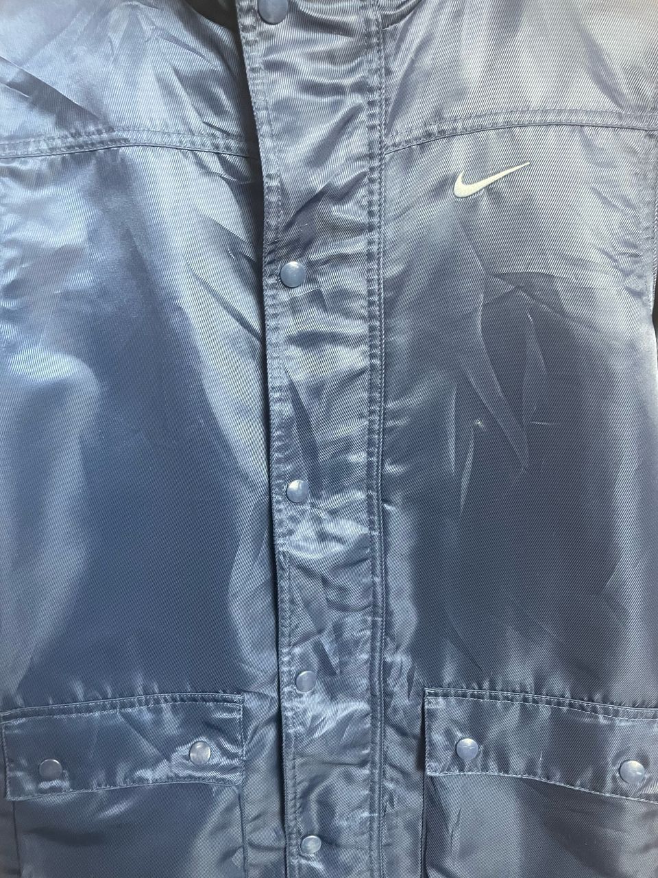 ウェア 90s nike bench coat archive navy color Nike 90S Bench Coat