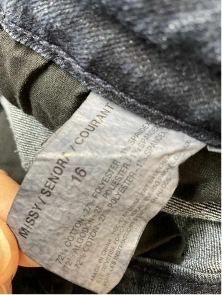 Kim Kardashian Kardashian Missy Premium MidRise Straight Jeans Women Size16 Size 38" / US 16 / IT 52 - 3 Thumbnail
