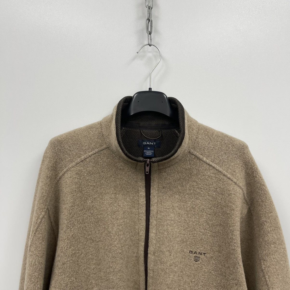 Gant Gant Wool Fleece Vintage Jacket Brown Size US XL / EU 56 / 4 - 2 Thumbnail