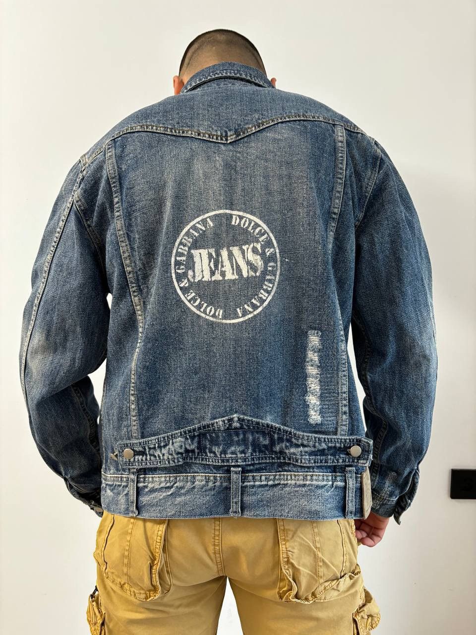 Dolce & Gabbana × Vintage Vintage dolce gabbana denim jacket Size US M / EU 48-50 / 2 - 2 Thumbnail