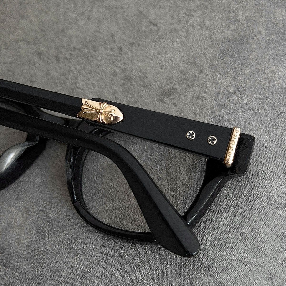 Chrome Hearts Chrome Hearts "JENNA TAIL YEA" Glasses Size ONE SIZE - 4 Thumbnail