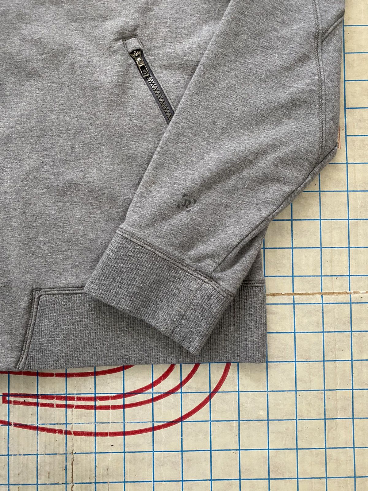 Lululemon Lululemon Athletic Full Zip Hoodie Large Grey Size US L / EU 52-54 / 3 - 6 Thumbnail