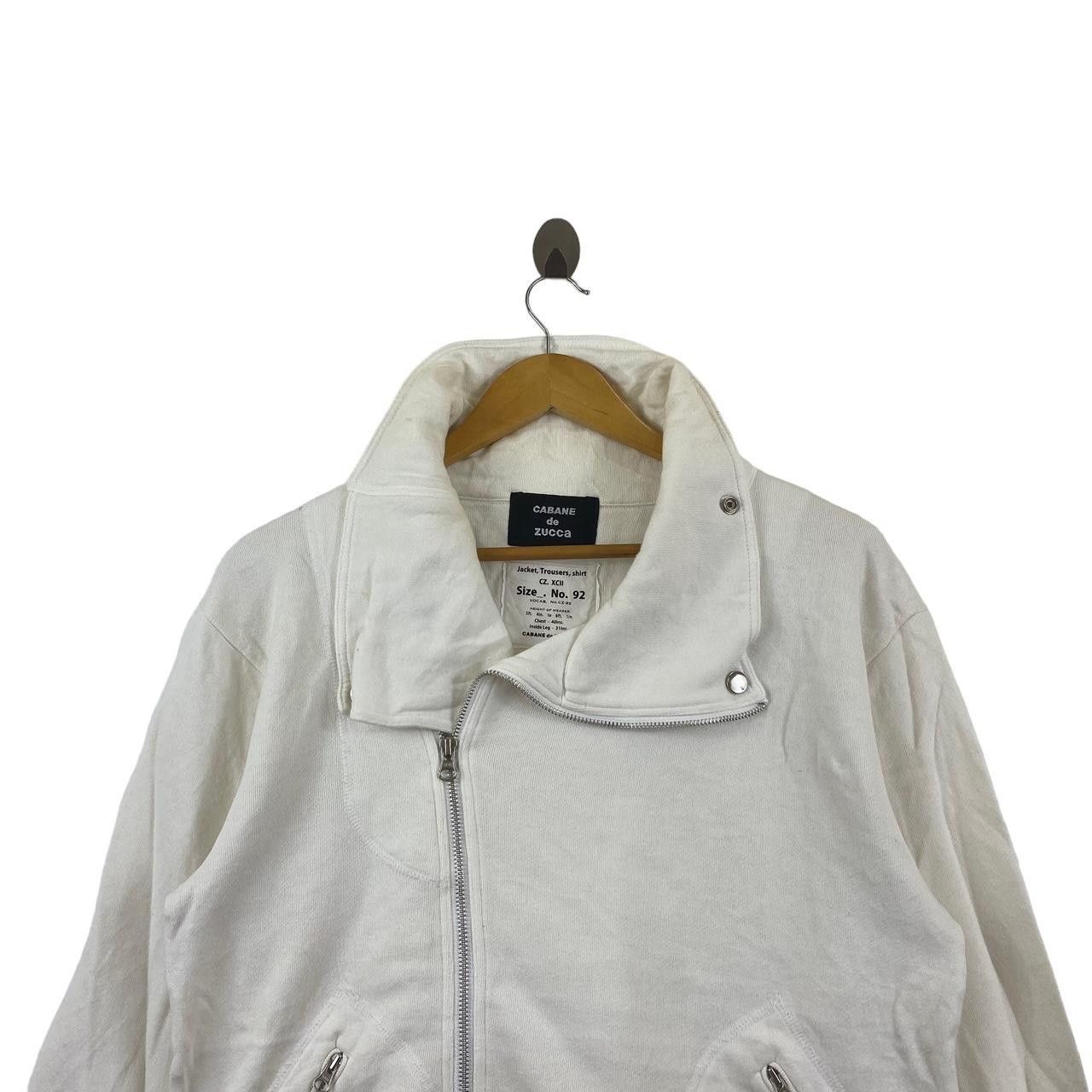 CABANE de ZUCCa CABANE DE ZUCCA Double Collar Punk Rebel Jacket Windbreaker Size M / US 6-8 / IT 42-44 - 3 Thumbnail