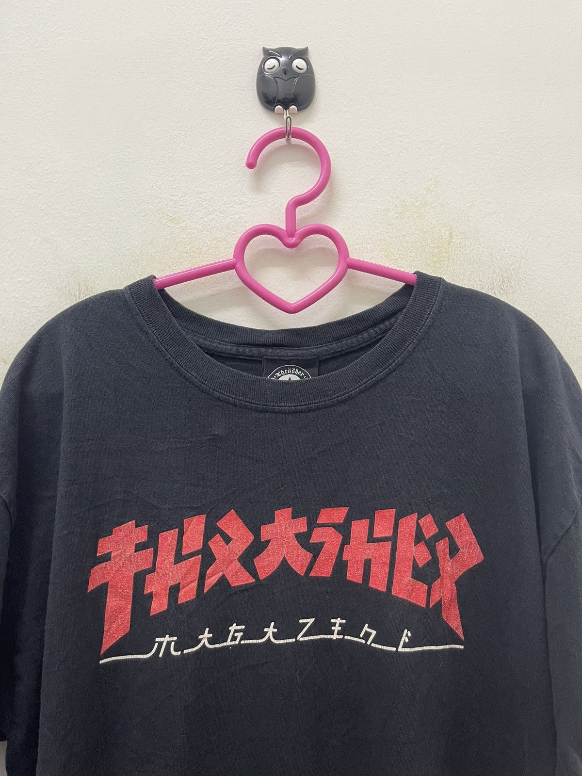 Thrasher Rare THRASHER Japanese Font Spell Out Size US L / EU 52-54 / 3 - 2 Thumbnail