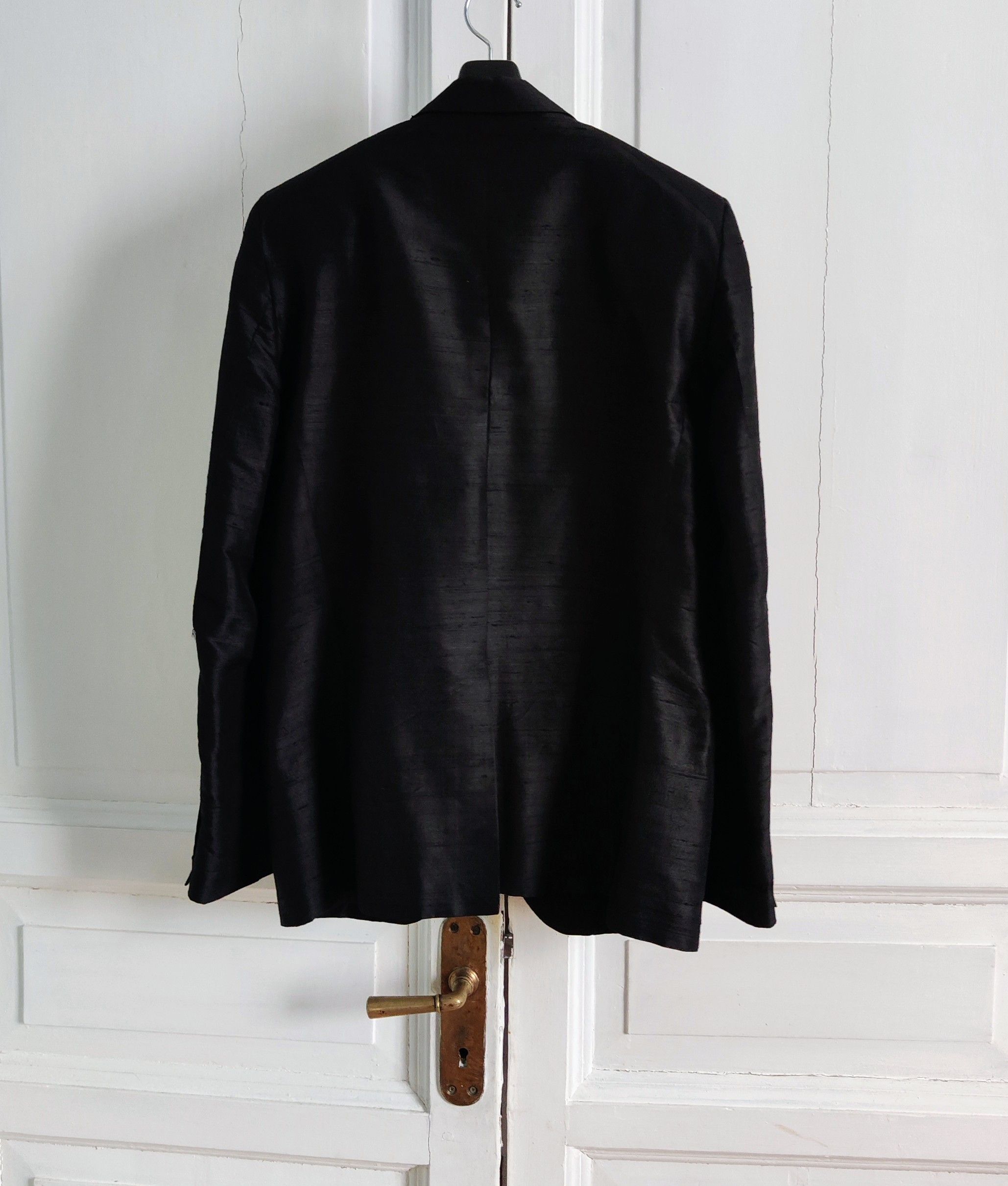 Veronique Branquinho Runway silk smoking blazer SS08.Like Carol Christian Poell Size US L / EU 52-54 / 3 - 5 Thumbnail
