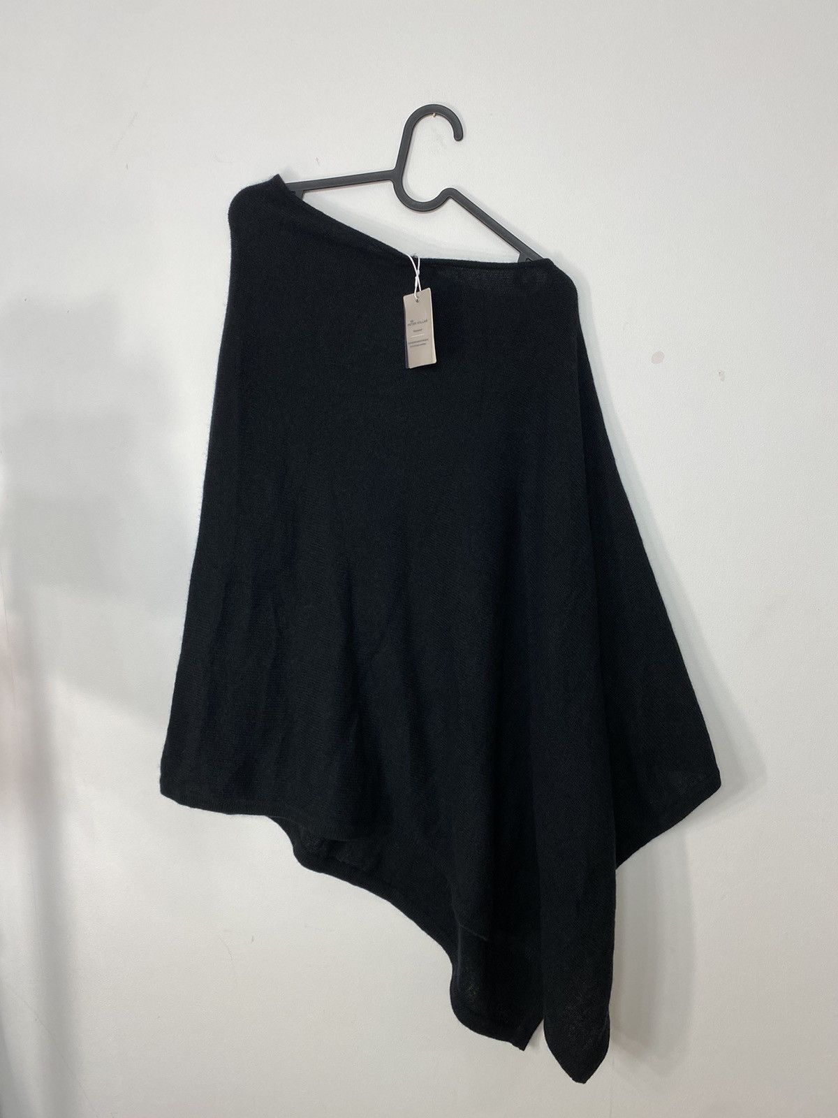 Peter Millar Peter Millar Women's Navy Cashmere Poncho Size ONE SIZE - 2 Thumbnail