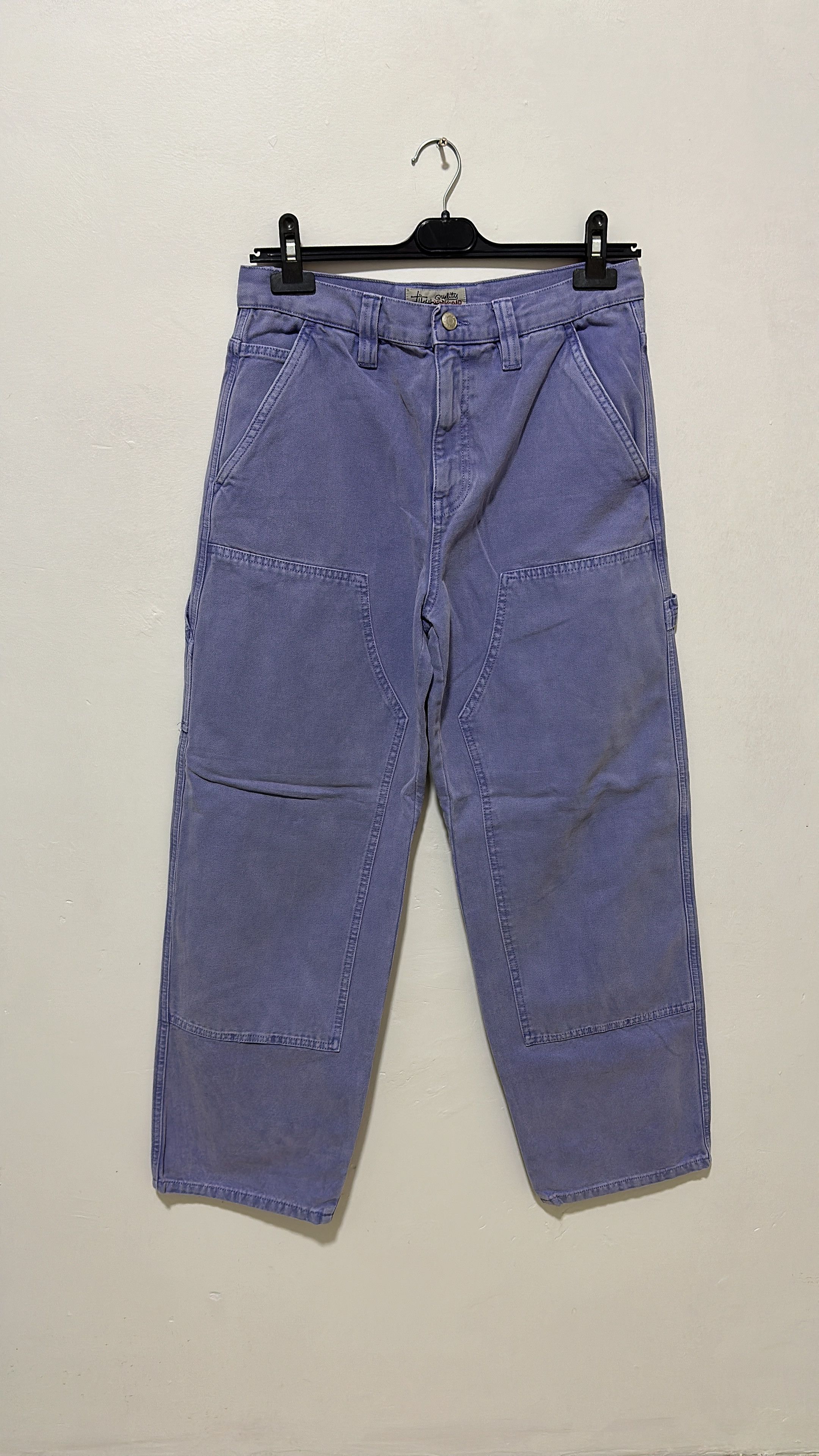 Stussy Stussy Hydrangea Double Knee Work Pant Canvas Size 30 Size US 30 / EU 46 - 2 Thumbnail