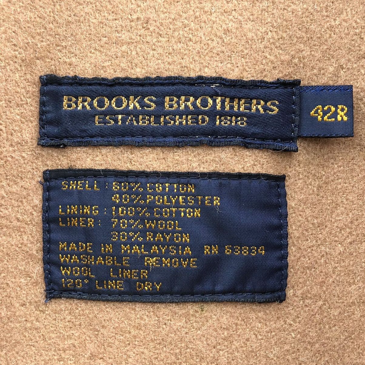 Brooks Brothers Vintage Books Brothers Lined Wool Bomber Jacket Size US L / EU 52-54 / 3 - 16 Thumbnail