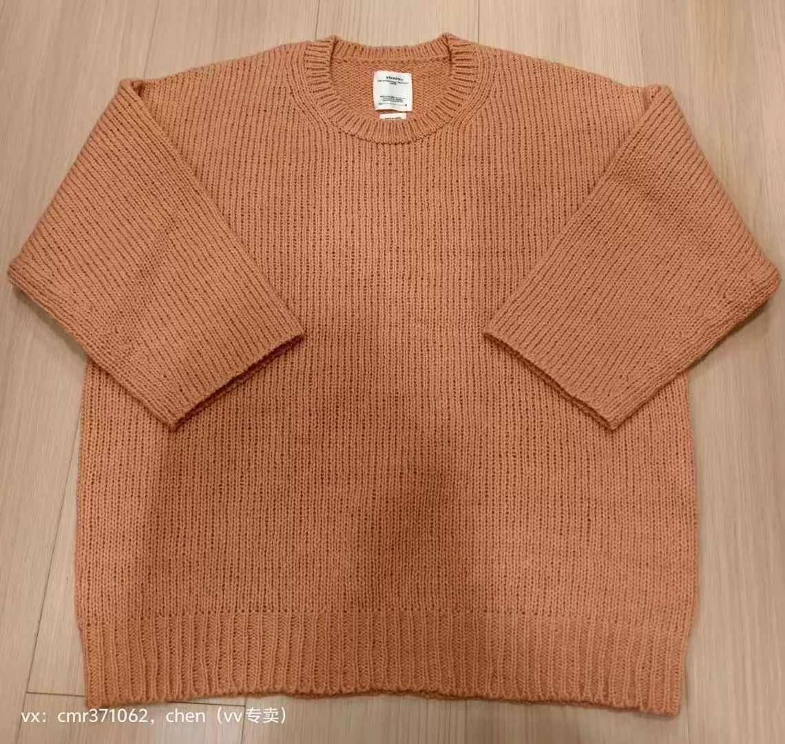 Visvim VISVIM 23AW JUMBO SB 3/4 Pink Wool Sweater 34 Size XXS / US 00 / IT 34 - 1 Thumbnail