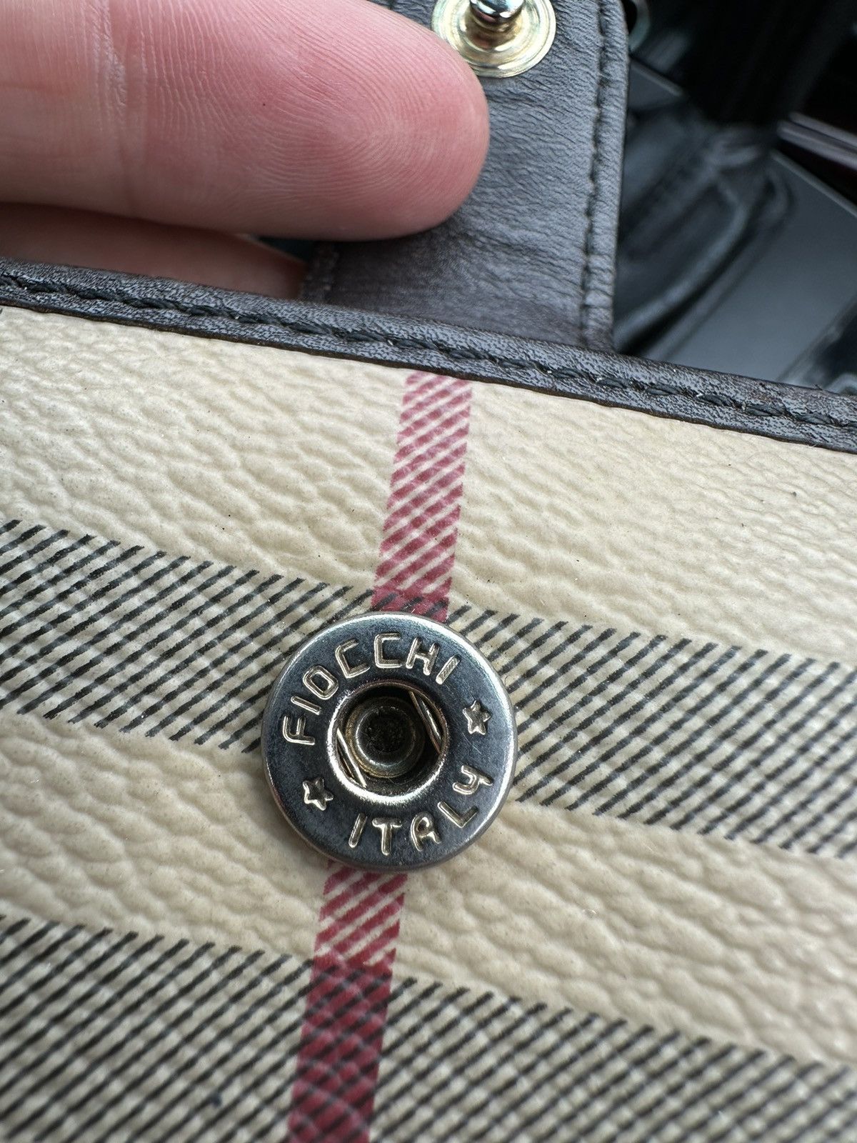 Burberry × Vintage Unisex Wallet Burberry London Monogram leather Made in Italy Size ONE SIZE - 9 Thumbnail