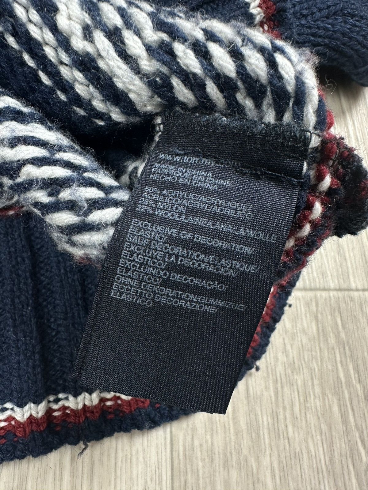 Tommy Hilfiger × Vintage Vintage Tommy Hilfiger Knit Cardigan Sweater Size US M / EU 48-50 / 2 - 8 Thumbnail