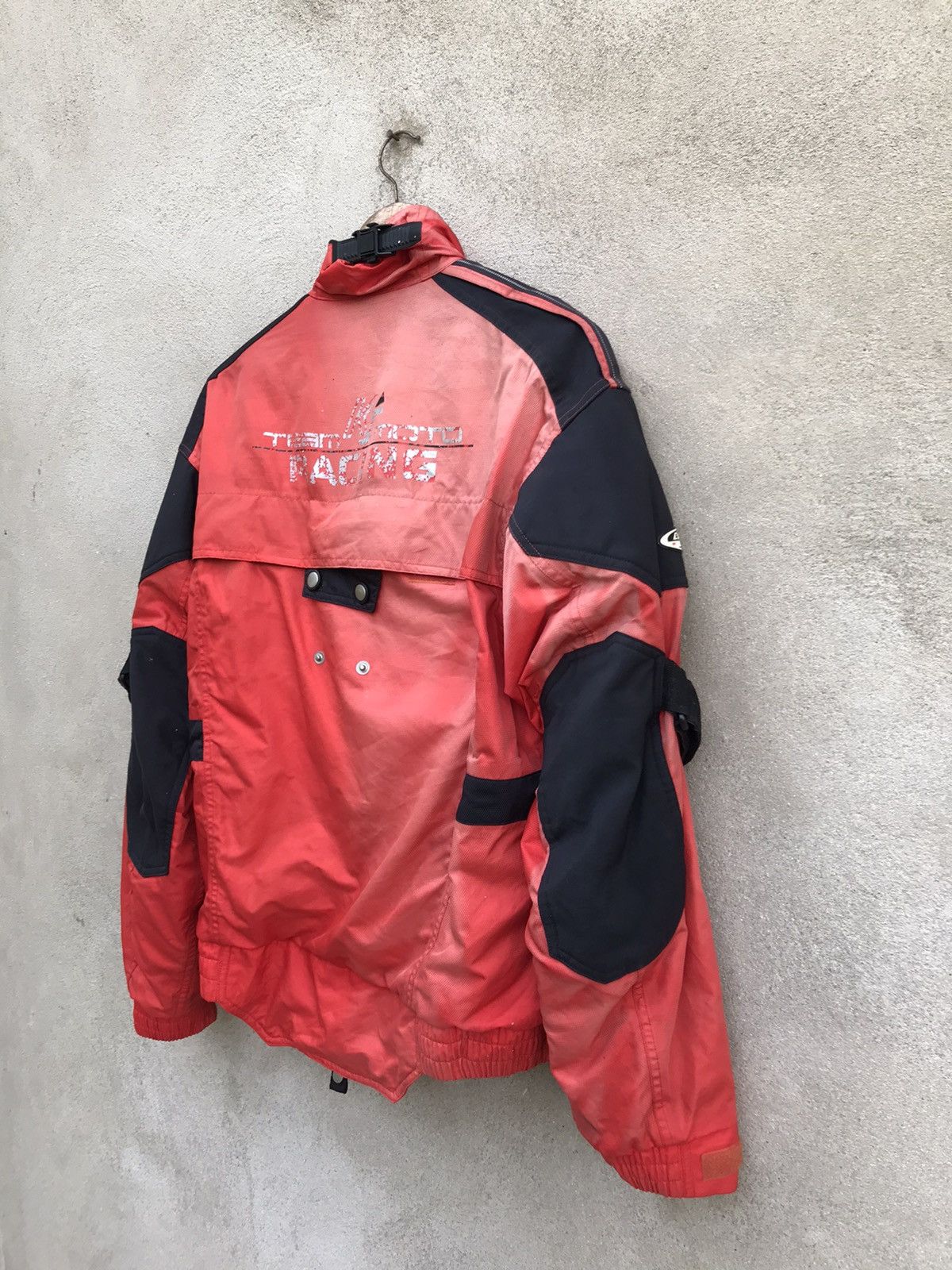 Vintage × Yamaha RARE YAMAHA RACING JACKET CYBER TEX RIDER SUN FADED Size US L / EU 52-54 / 3 - 12 Thumbnail