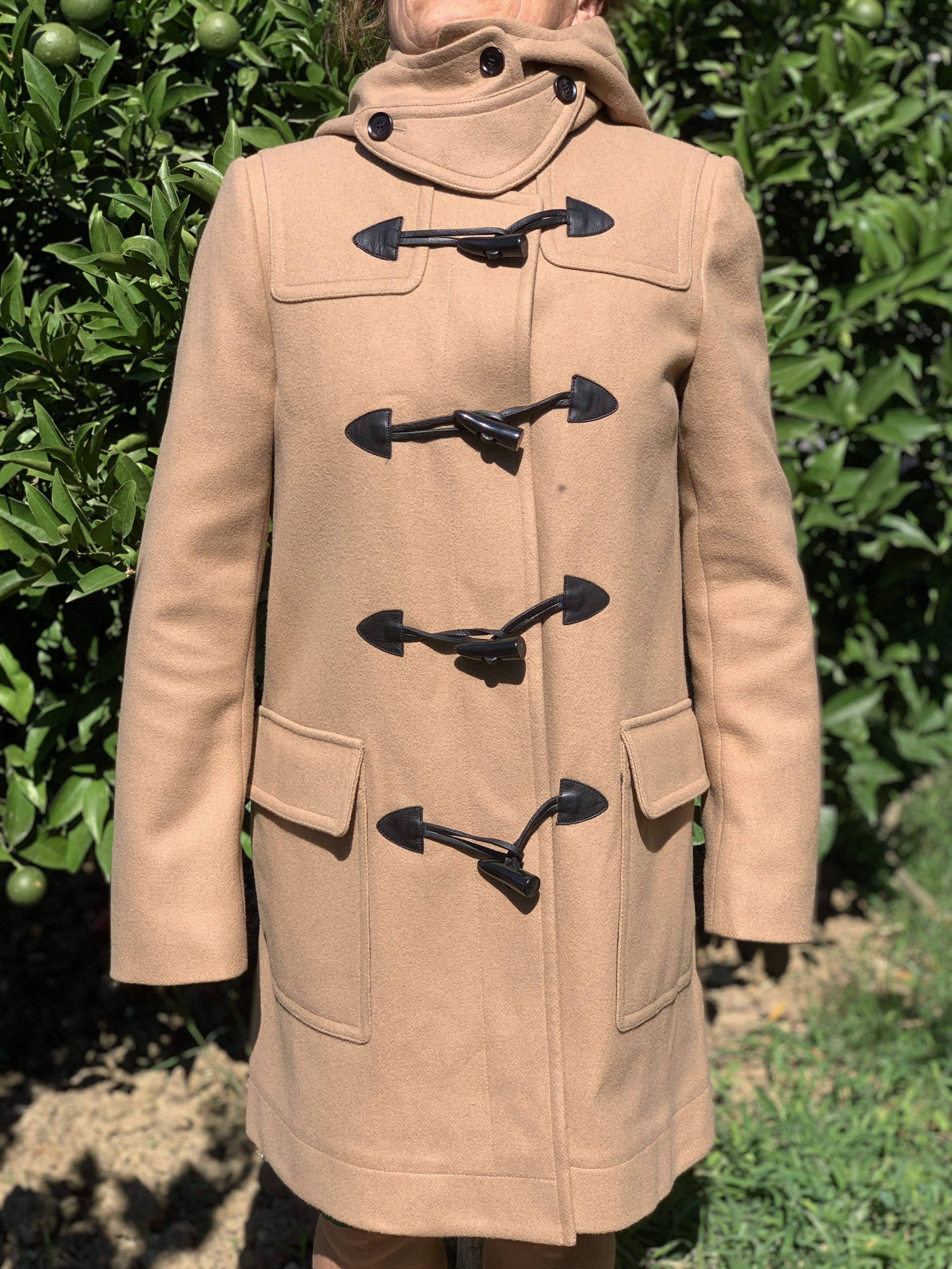 Belstaff Belstaff Camel Wool Duffle Coat Hooded Leather Size 42 Size M / US 6-8 / IT 42-44 - 1 Thumbnail