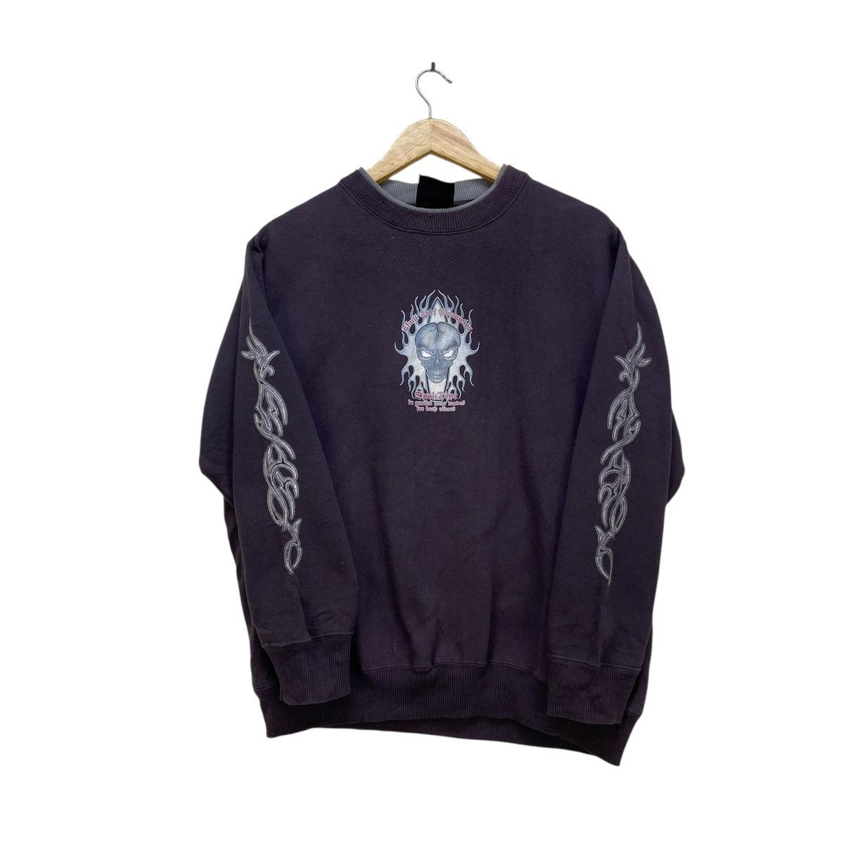 Vintage 💥Vintage Skull Sweatshirt Pullover Size US M / EU 48-50 / 2 - 3 Thumbnail