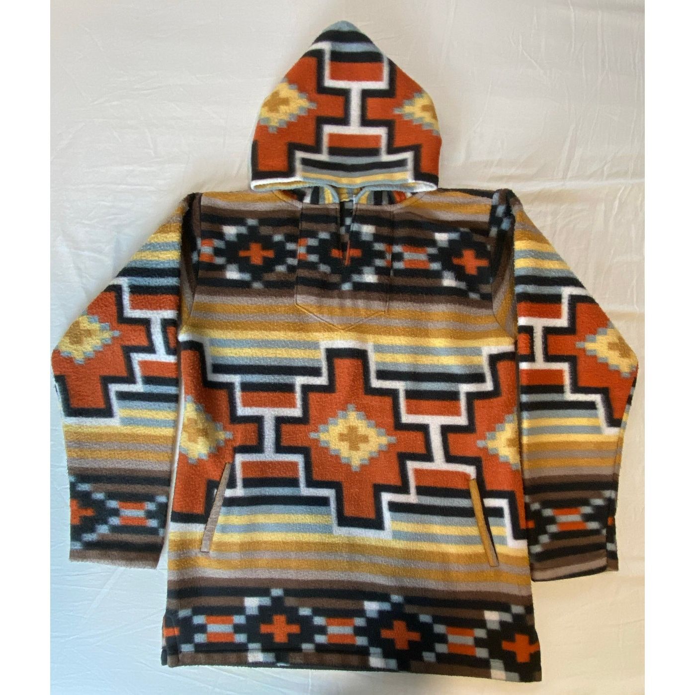 Patagonia El Paso Saddleblanket Southwest Fleece Pullover. SZ Med Size US M / EU 48-50 / 2 - 1 Thumbnail