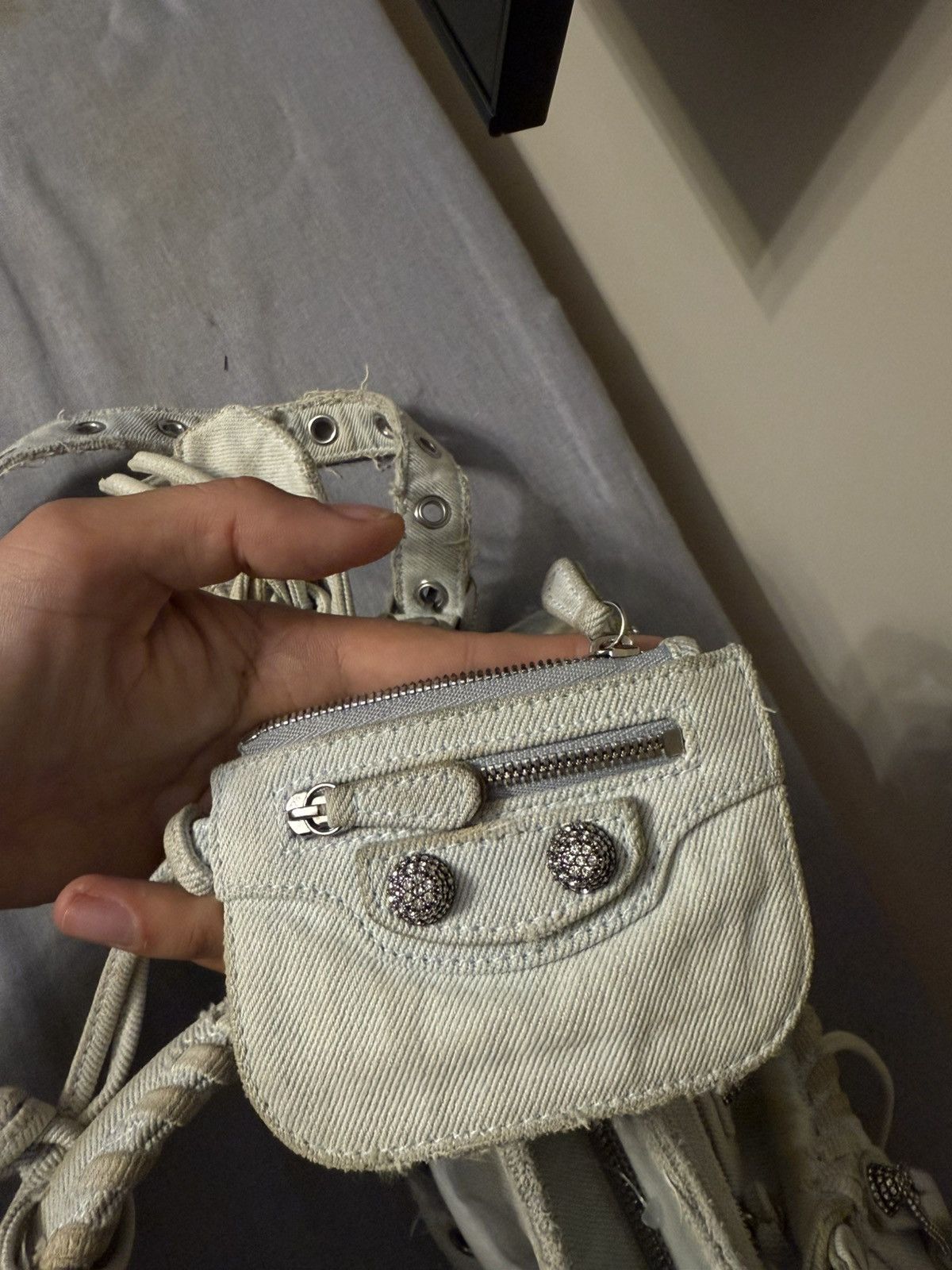 Balenciaga Balenciaga Neo Classic City bag small denim Size ONE SIZE - 3 Thumbnail