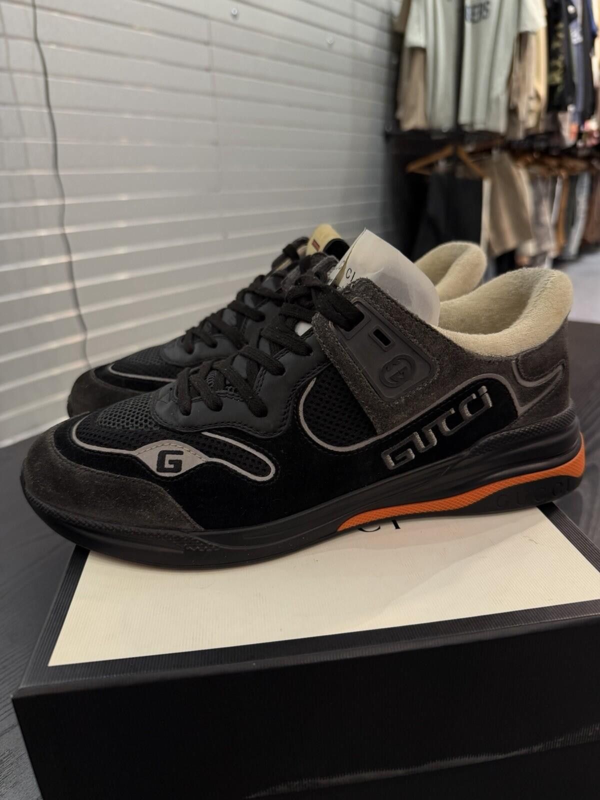 Gucci Gucci Ultrapace Suede Sneaker Men's Size 9G/9.5US Size US 9.5 / EU 42-43 - 5 Thumbnail