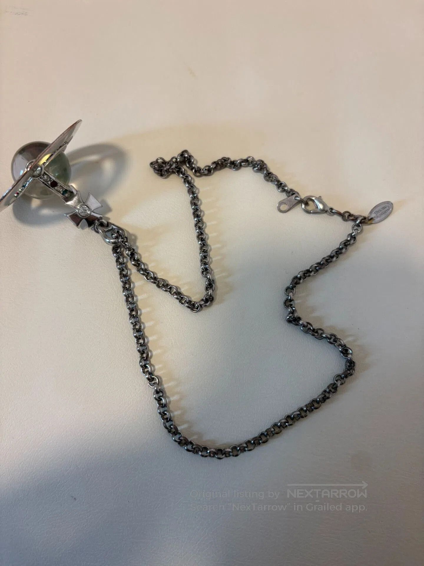 Vivienne Westwood Vivienne Westwood Silver Orb Necklace. Size ONE SIZE - 4 Thumbnail