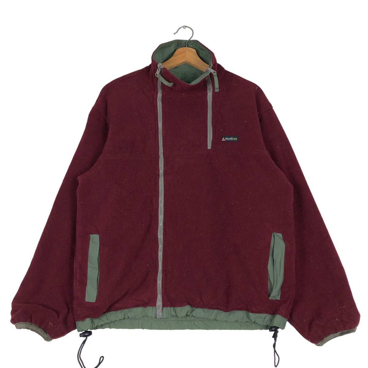 Japanese Brand 🔥Vintage Reversible Bomber Jacket Wrangler Trail Size US M / EU 48-50 / 2 - 1 Thumbnail
