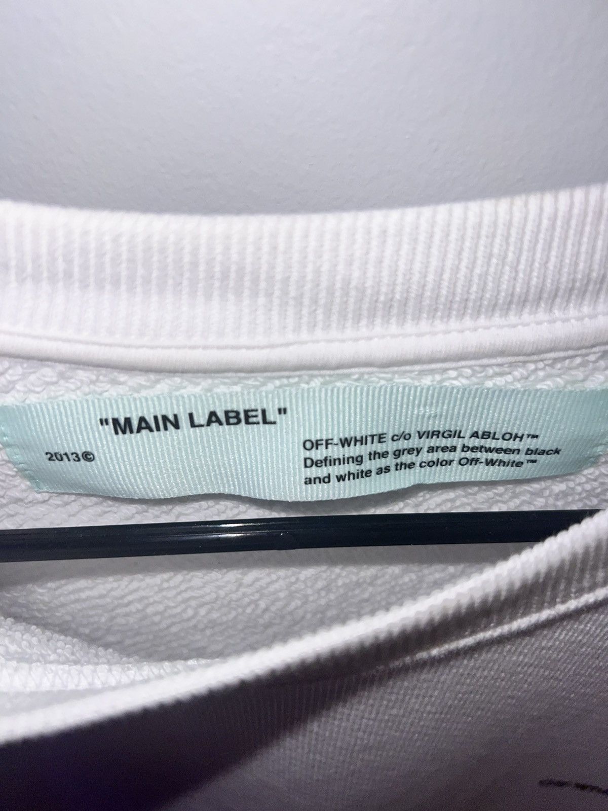 Off-White OFF WHITE WHITE SWEATER Size US M / EU 48-50 / 2 - 3 Thumbnail