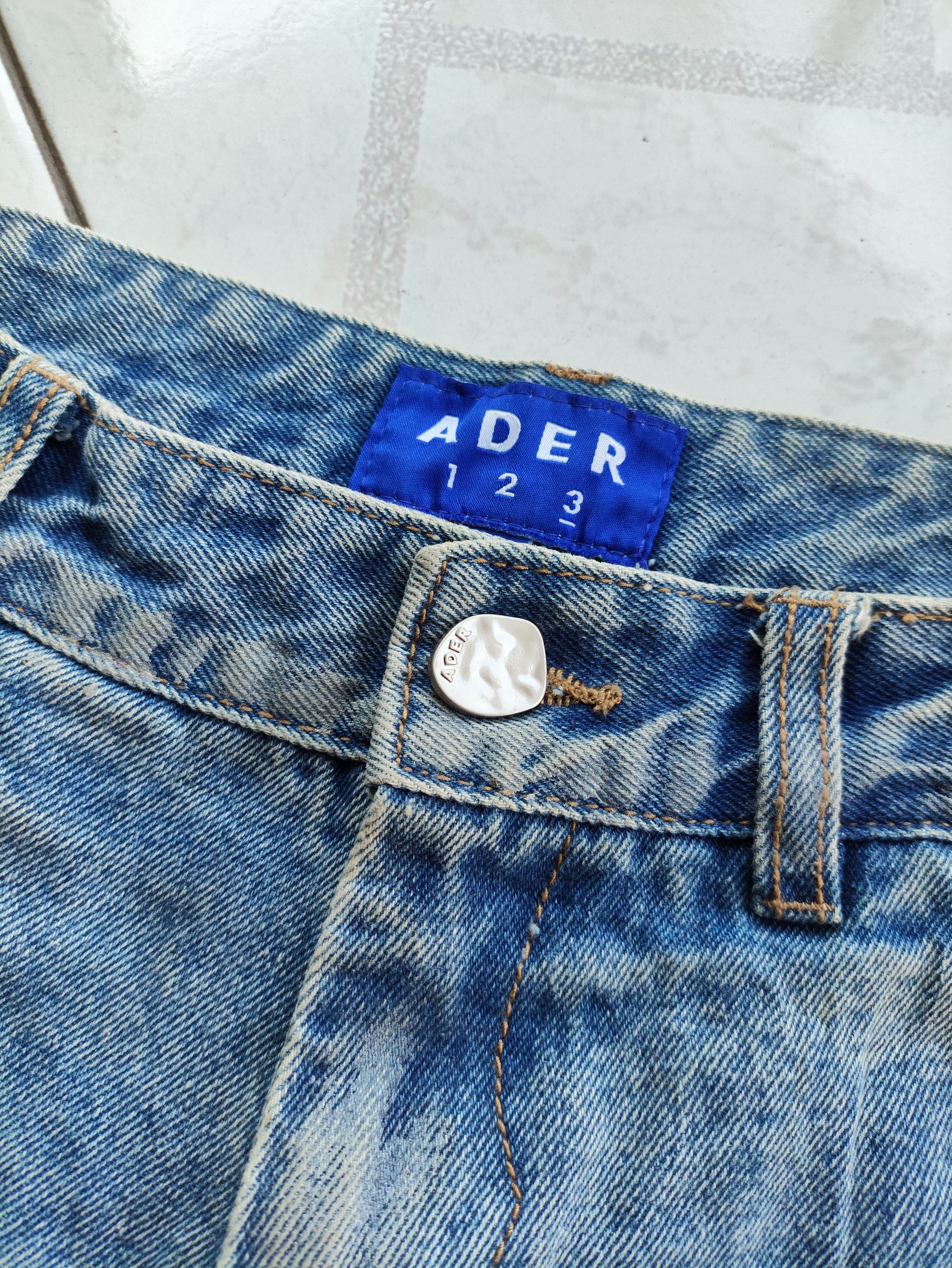 Ader Error Ader Erorr Denim Jeans Size 24" / US 00 / IT 34 - 3 Thumbnail