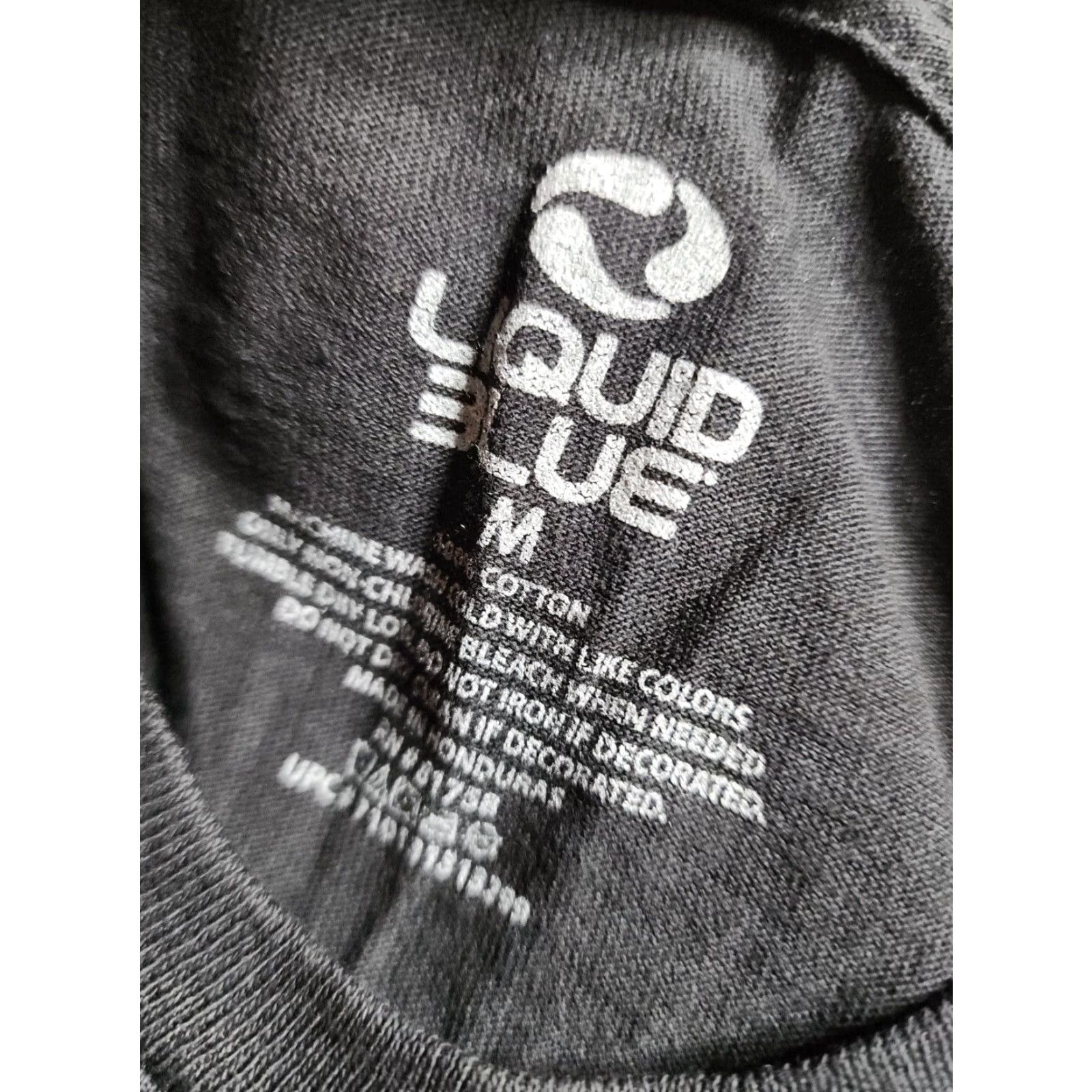 Liquid Blue Liquid Blue Mens M Pink Floyd Dark Side of The Moon T Shirt Band Tee Size US M / EU 48-50 / 2 - 5 Thumbnail