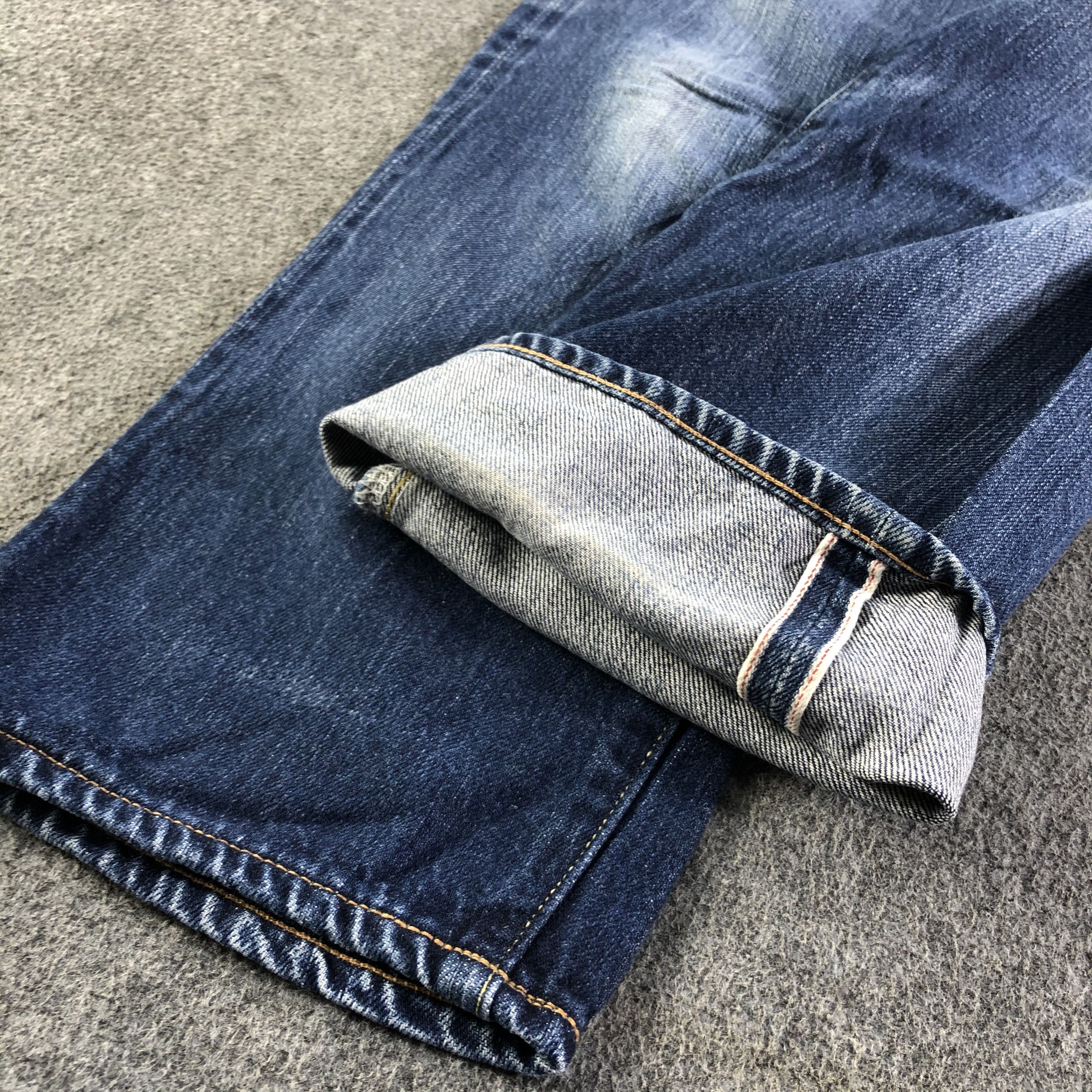 Vintage Vintage Blue Wash D.M.G Jeans-J2958 Size US 29 - 6 Thumbnail