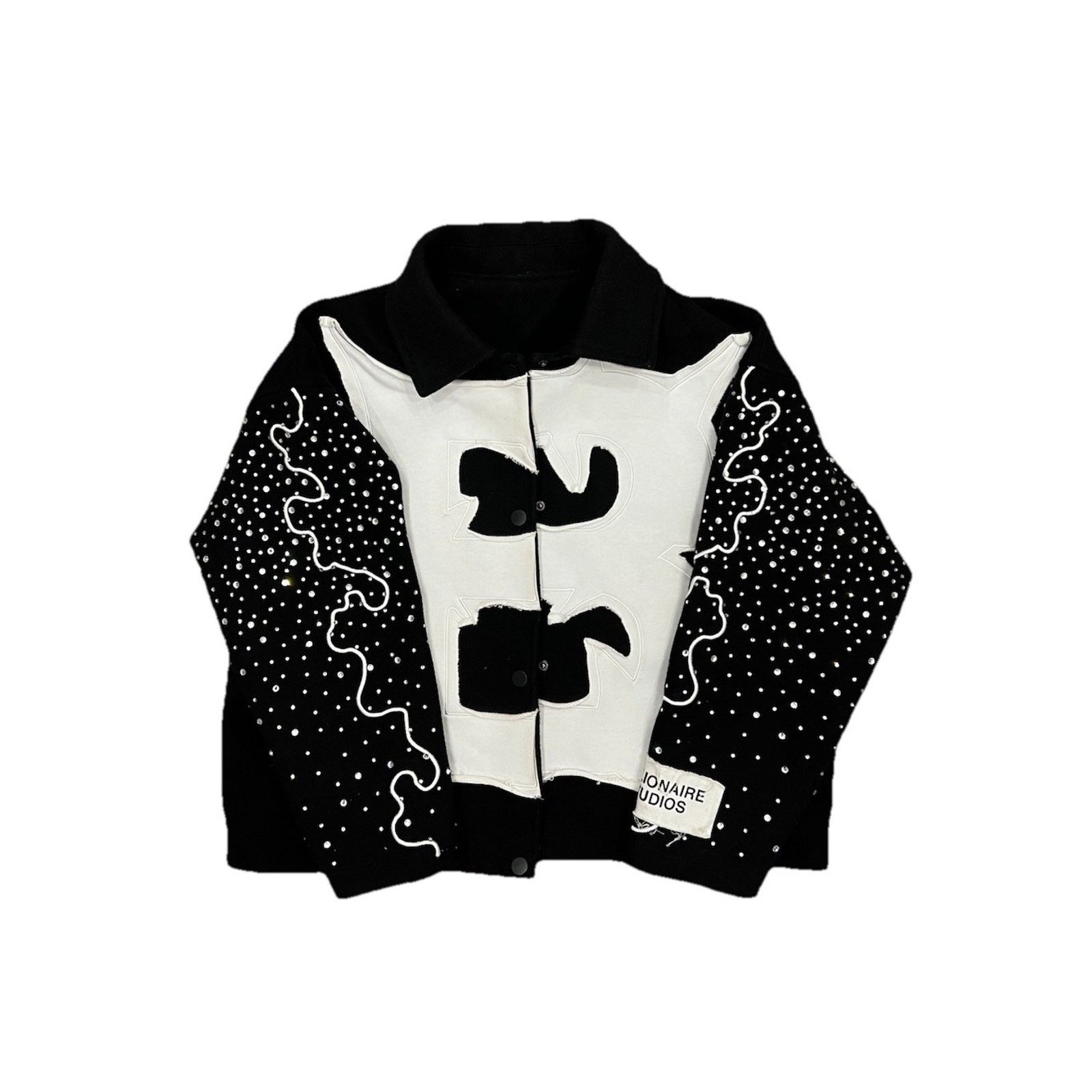 Billionaire Studios Size M- Billionaire Studios Bluto Letterman Jacket Size US M / EU 48-50 / 2 - 1 Thumbnail