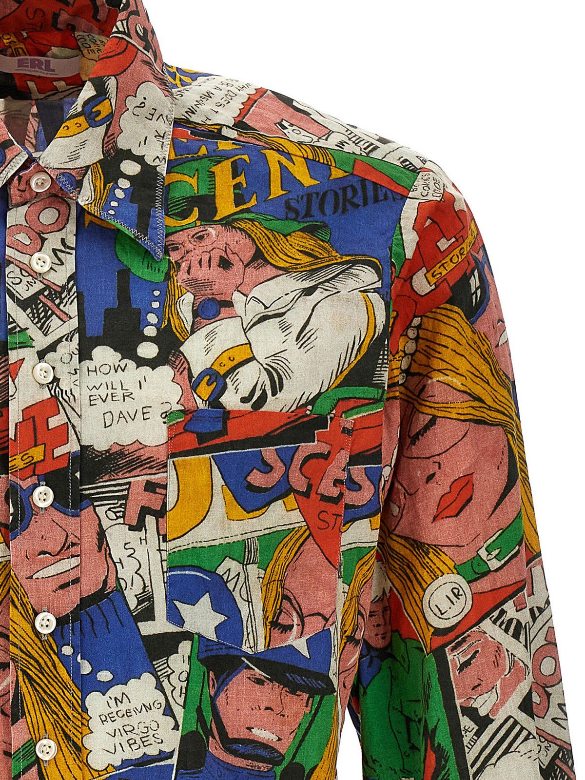 ERL o1y0125 Patterned Shirt in Multicolor Size US M / EU 48-50 / 2 - 3 Thumbnail