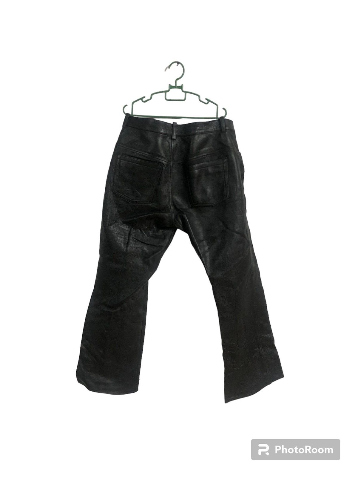 Japanese Brand Vintage 90’s Outlaw Tokyo Japan leather pants Size US 34 / EU 50 - 2 Thumbnail