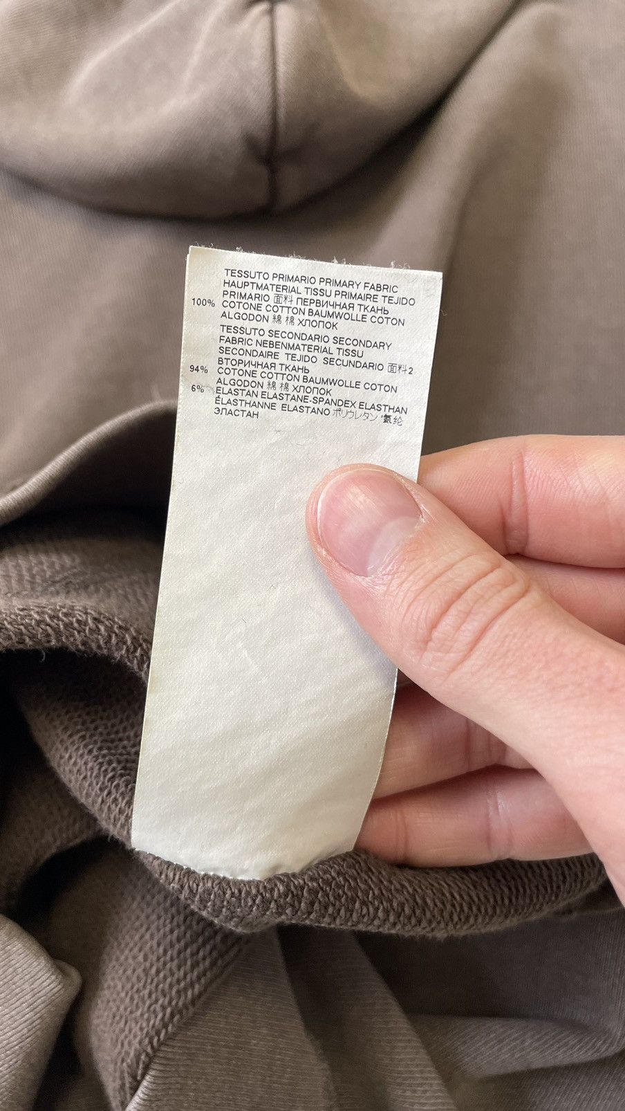 Maison Margiela S/S 19 Inside Out Seam Washed Cotton Hoodie Size US M / EU 48-50 / 2 - 13 Thumbnail