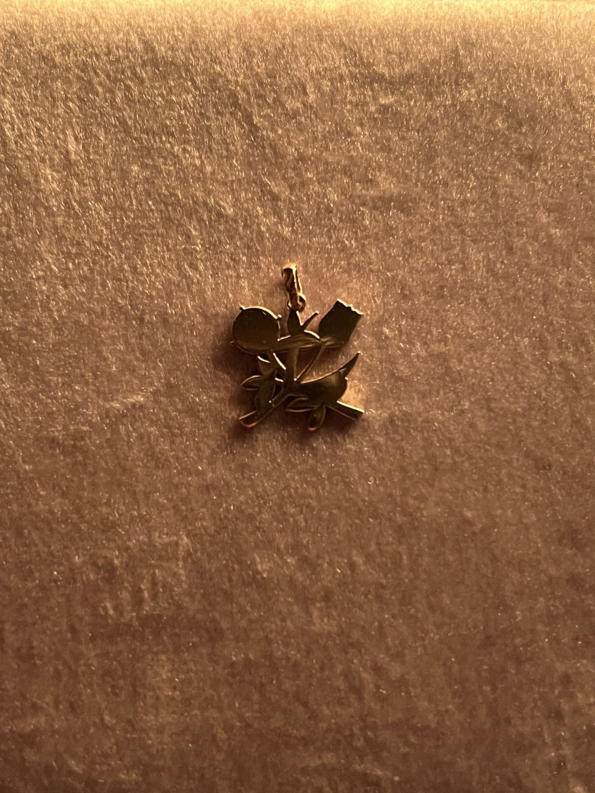 Aime Leon Dore 14Kt Gold Crest Pendant Size ONE SIZE - 3 Thumbnail